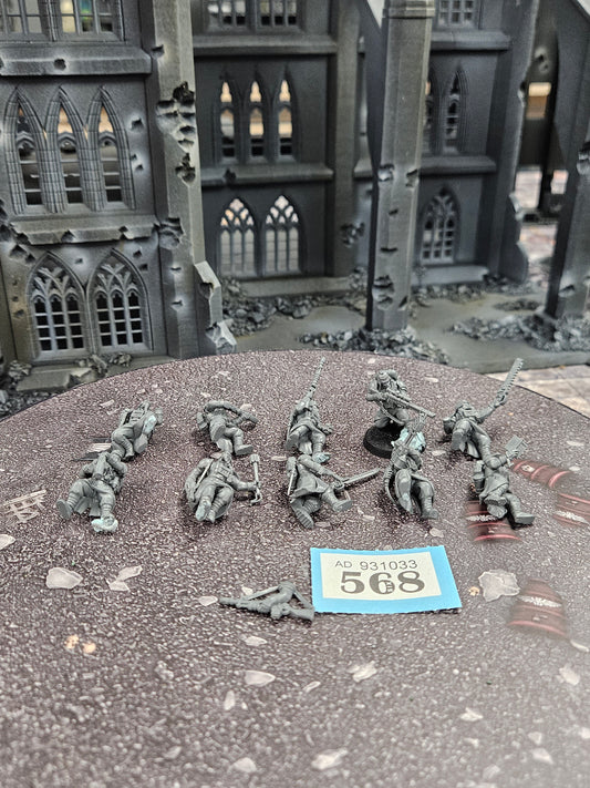 10x Tempestus Scions #568 Astra Militarum Warhammer 40k