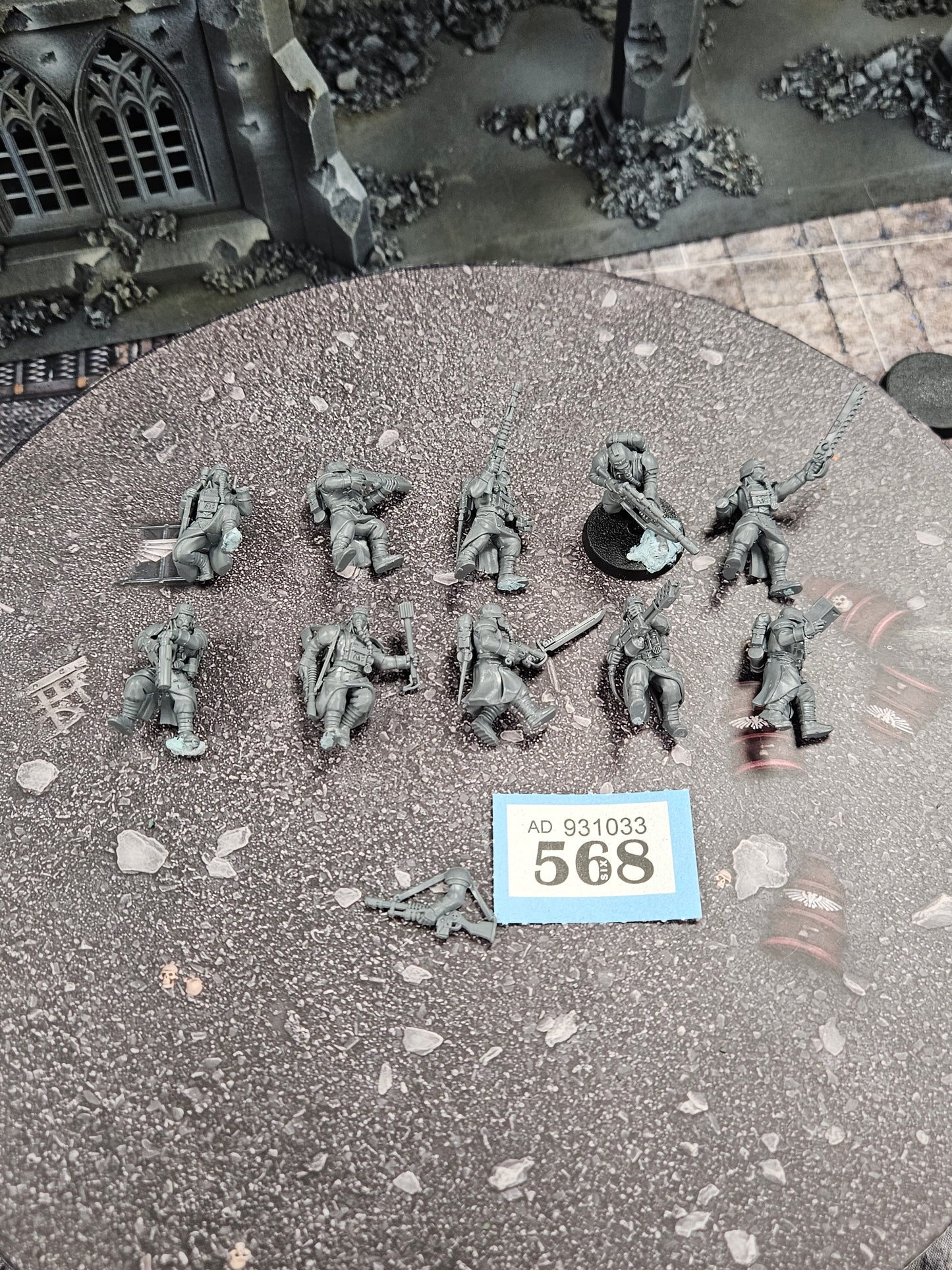 10x Tempestus Scions #568 Astra Militarum Warhammer 40k
