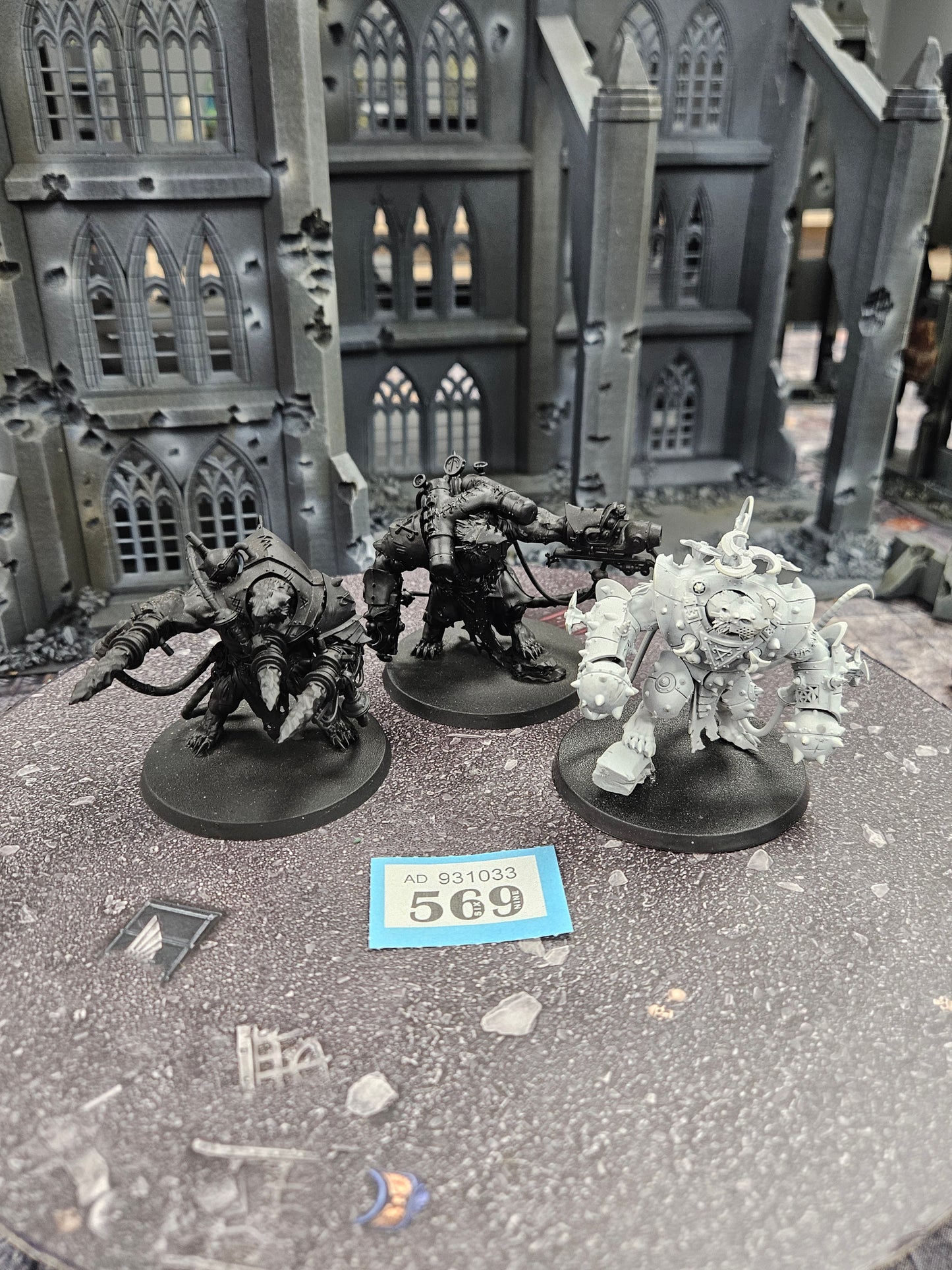 3x Stormfiends #569 Skaven AOS Warhammer 40k