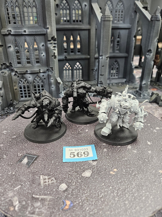 3x Stormfiends #569 Skaven AOS Warhammer 40k