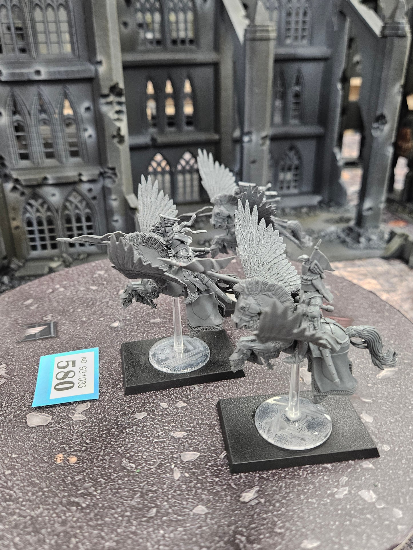 3x Peagasus Knights #580 Kingdoms of Bretonnia Old World Fantasy Warhammer 40k