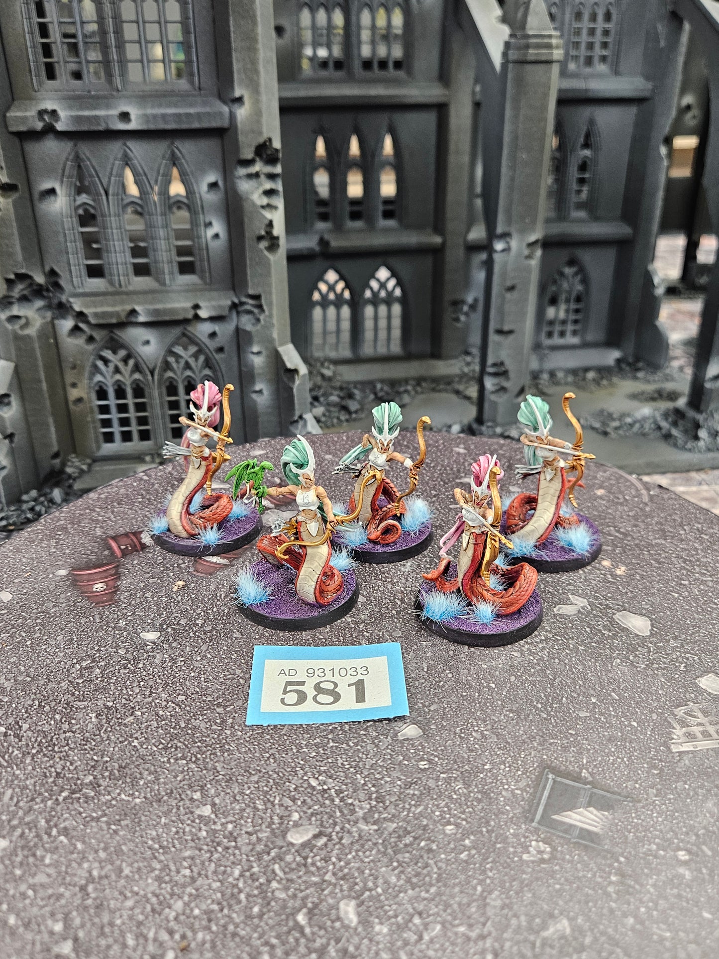 5x Blood Stalkers #581 Well Painted Daughters of Khaine AOS Warhammer 40k
