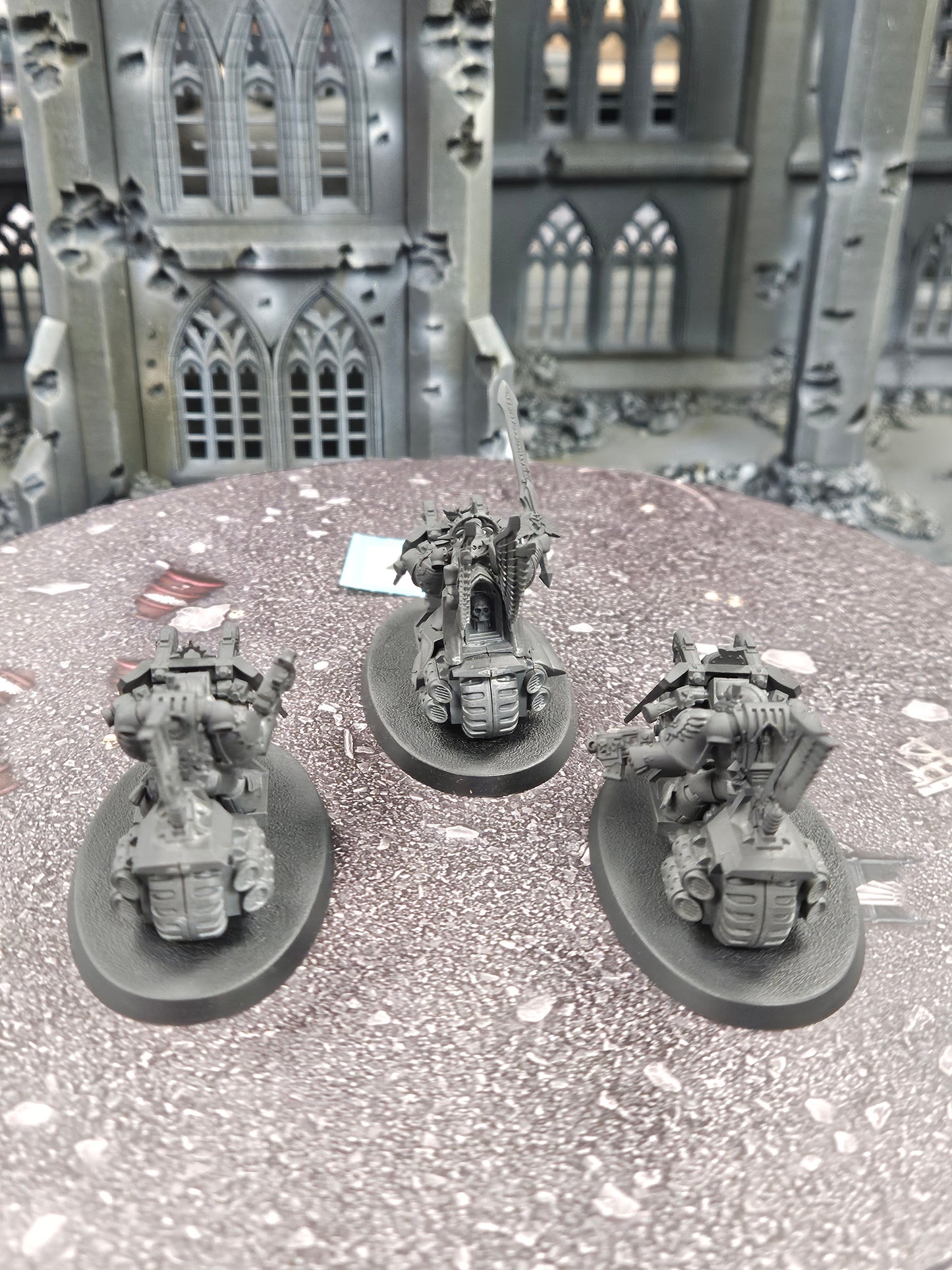 3x Ravenwing Knights Bikers #597 Space Marines Warhammer 40k