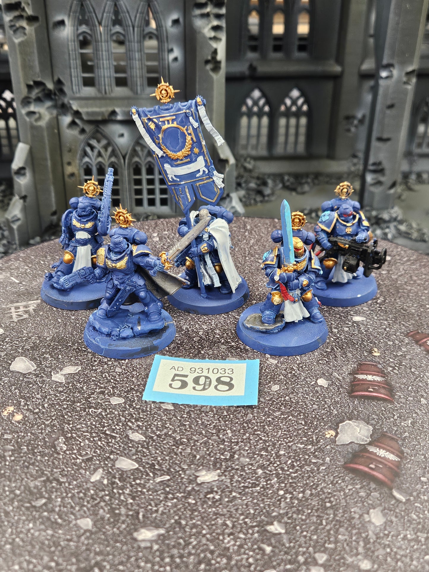 5x Company Heroes #598 Space Marines Warhammer 40k