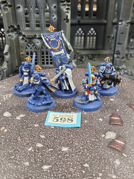 5x Company Heroes #598 Space Marines Warhammer 40k
