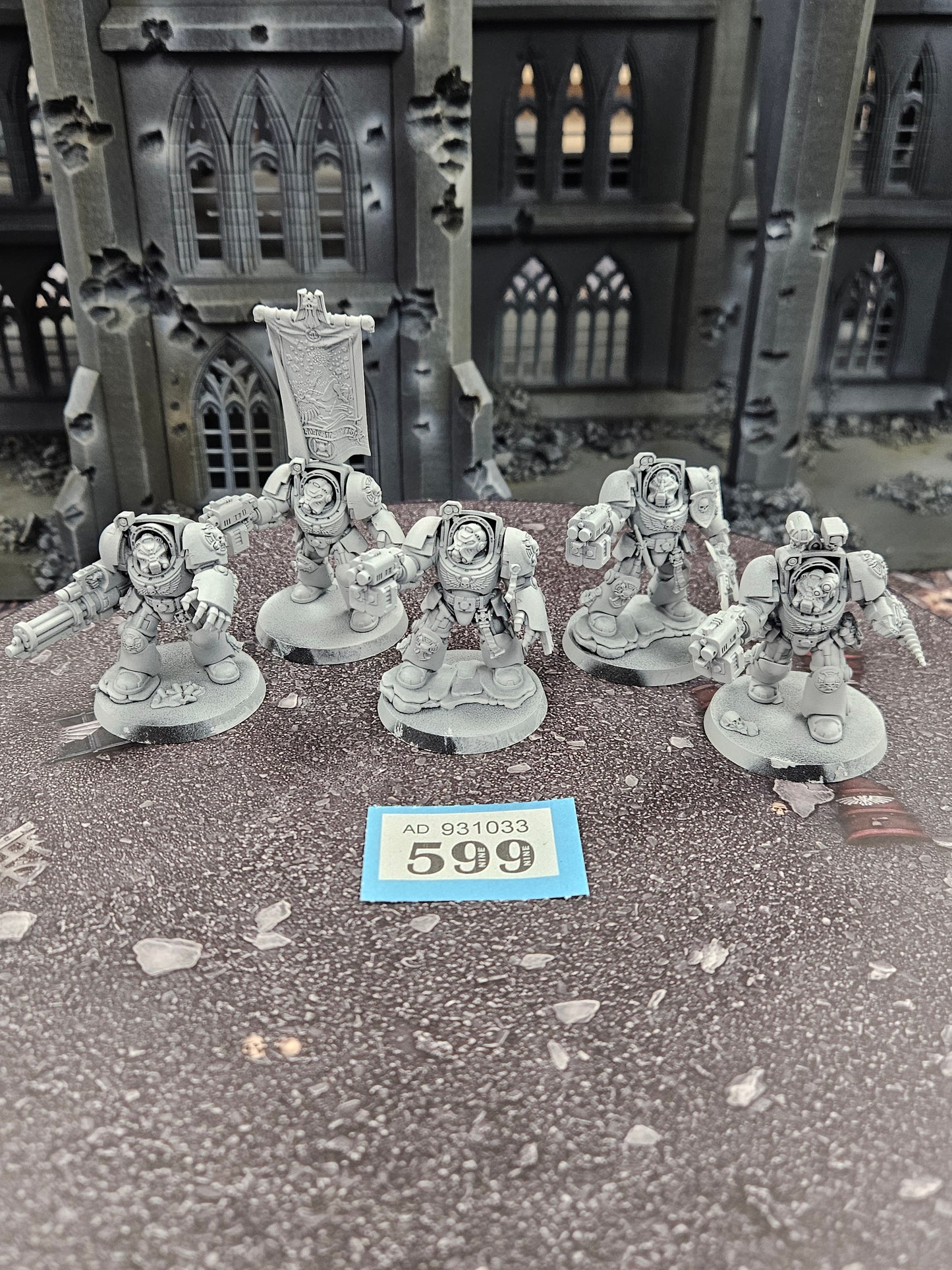 5x Primaris Terminators Squad #599 Space Marines Warhammer 40k
