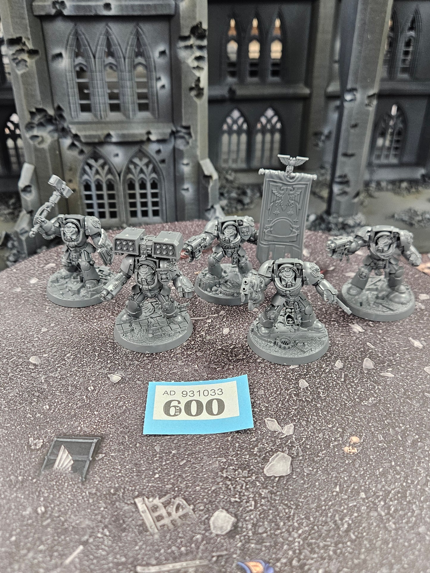 5x Hero's Terminators Squad #600 Space Marines Warhammer 40k