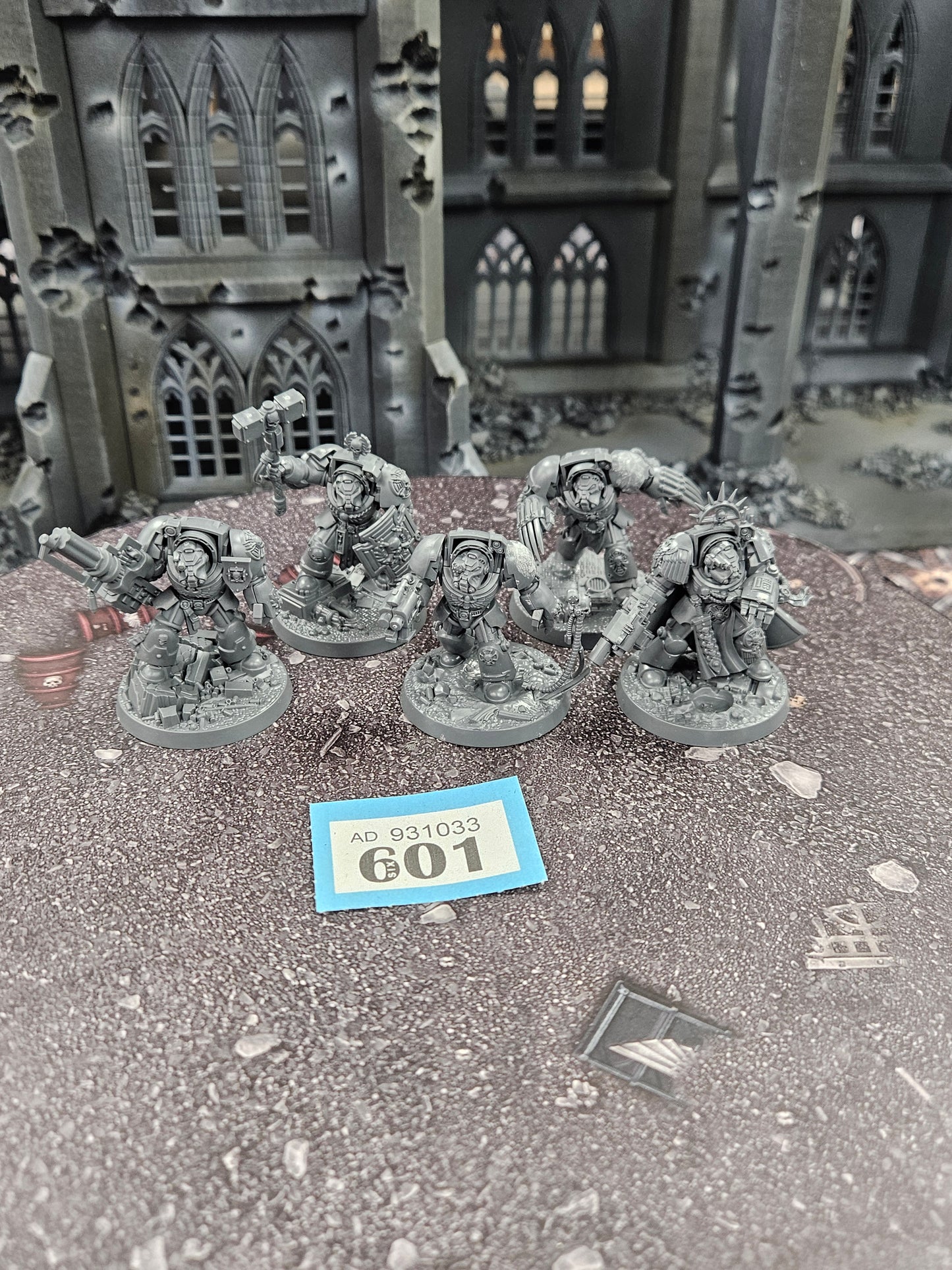 5x Hero's Terminators Squad #601 Space Marines Warhammer 40k