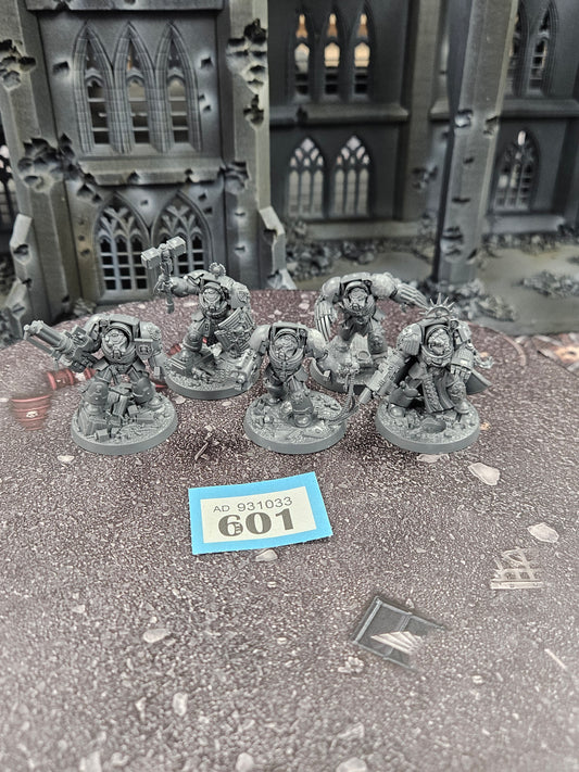 5x Hero's Terminators Squad #601 Space Marines Warhammer 40k