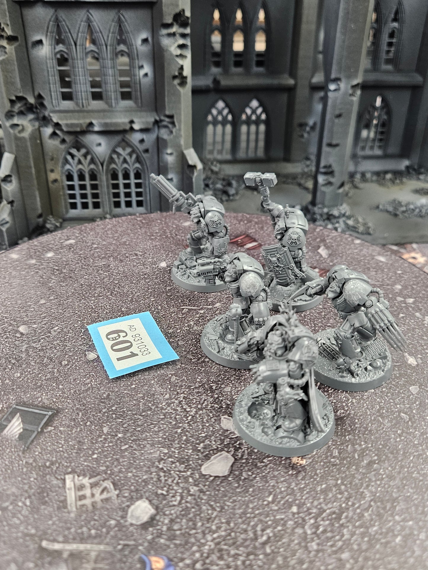 5x Hero's Terminators Squad #601 Space Marines Warhammer 40k