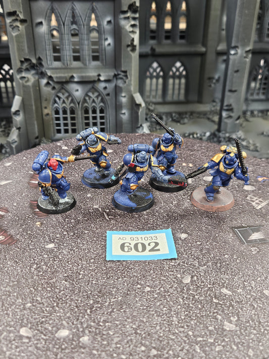 5x Primaris Assault Intercessors #602 Space Marines Warhammer 40k