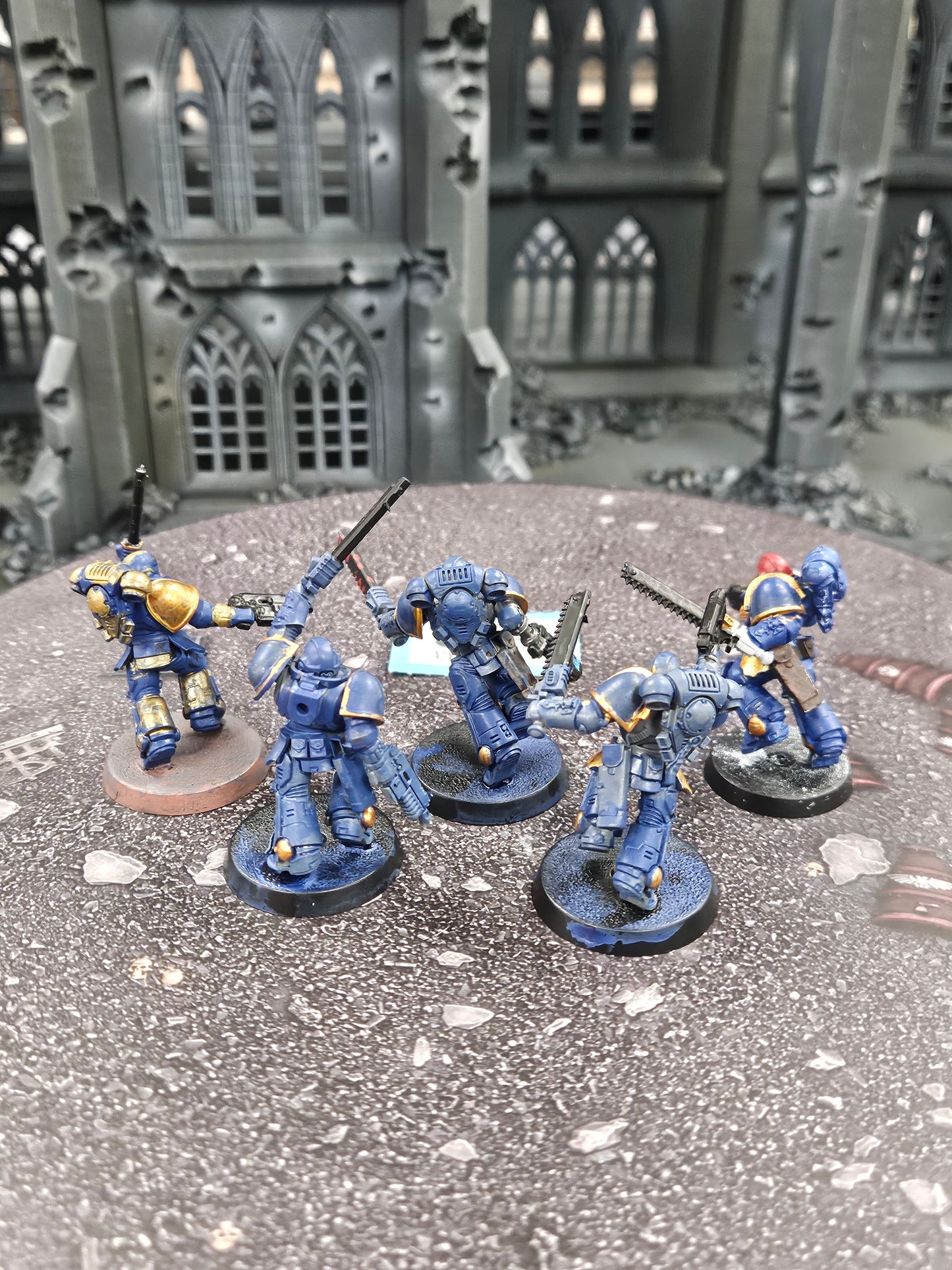 5x Primaris Assault Intercessors #602 Space Marines Warhammer 40k
