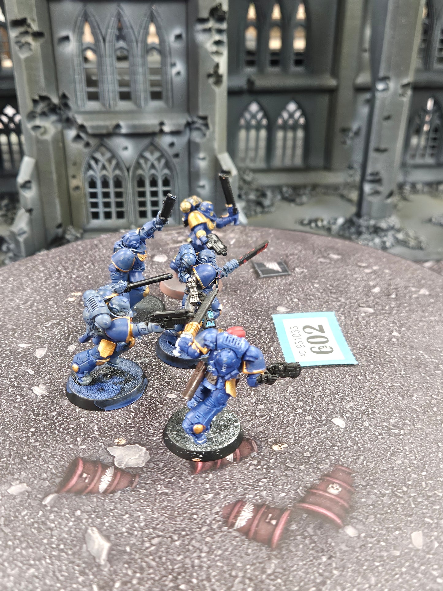 5x Primaris Assault Intercessors #602 Space Marines Warhammer 40k