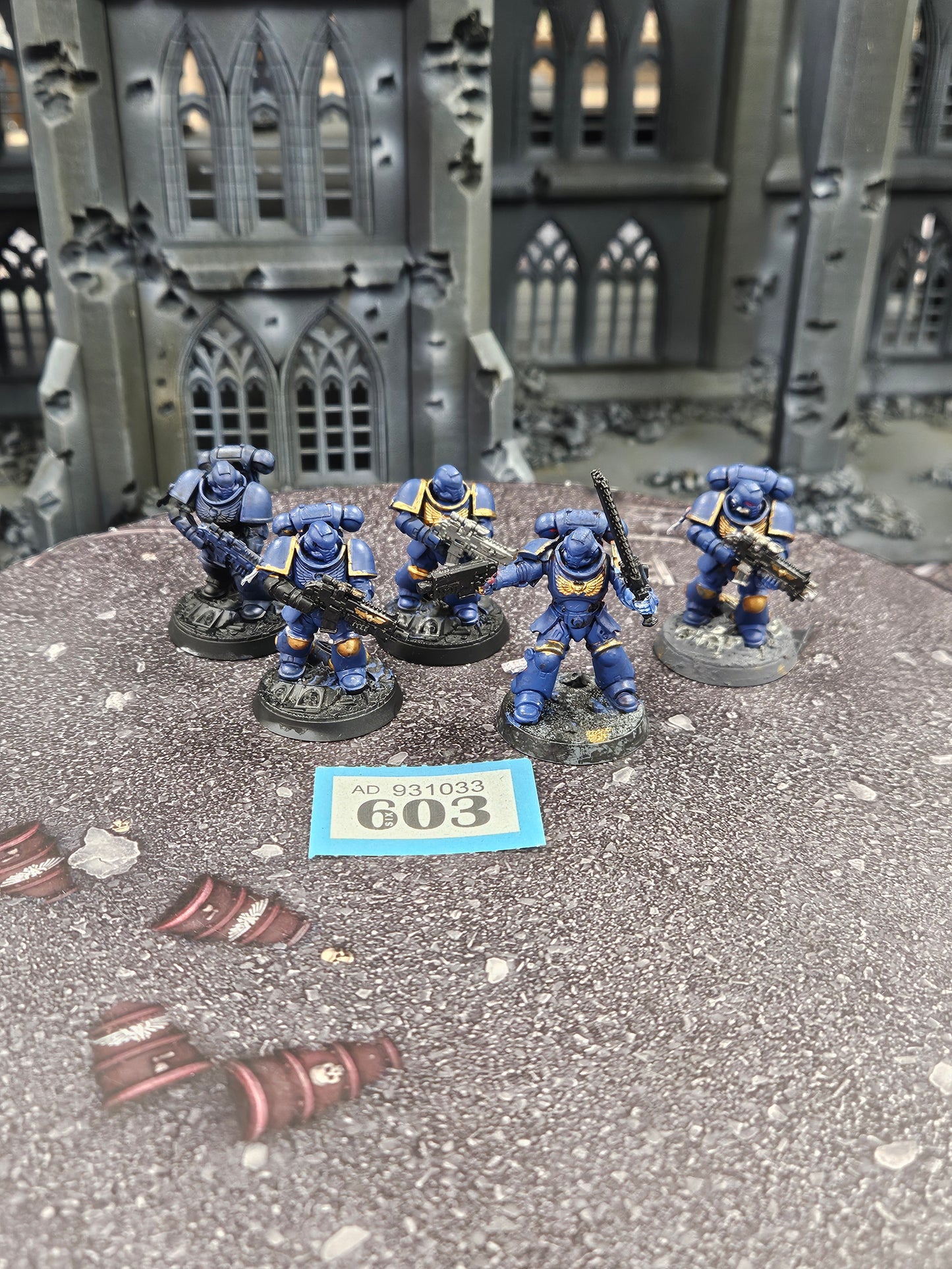 5x Primaris Intercessors #603 Space Marines Warhammer 40k