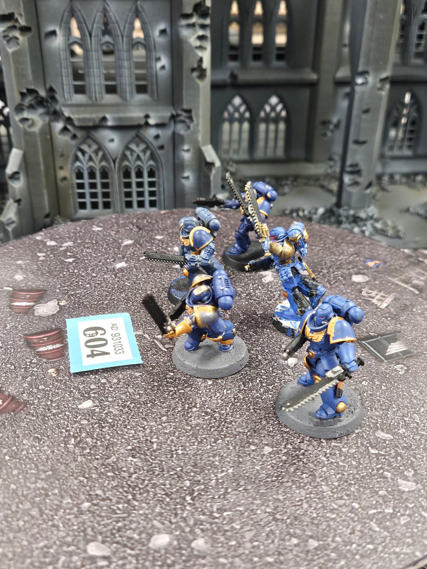 5x Primaris Assault Intercessors #604 Space Marines Warhammer 40k
