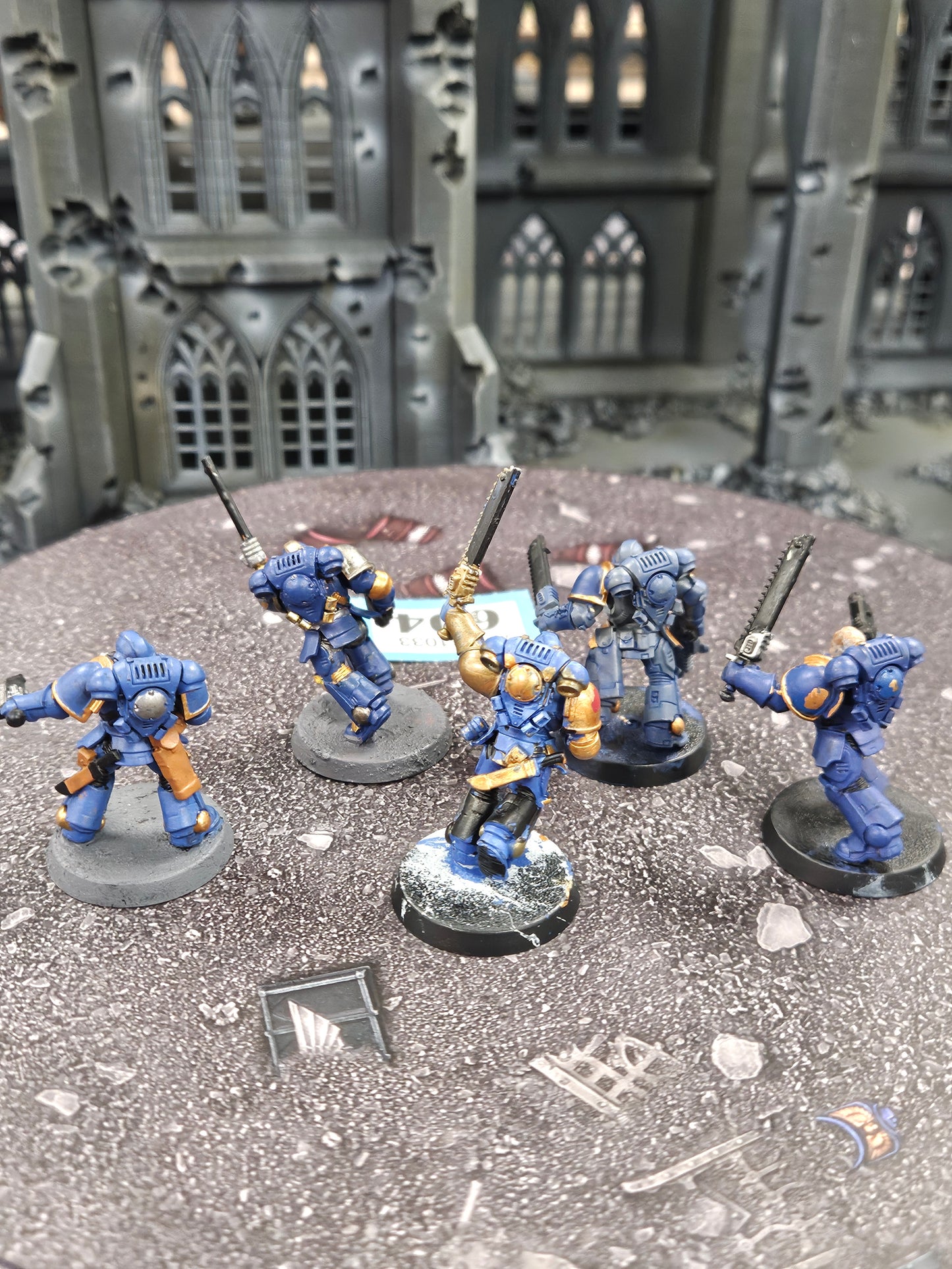 5x Primaris Assault Intercessors #604 Space Marines Warhammer 40k