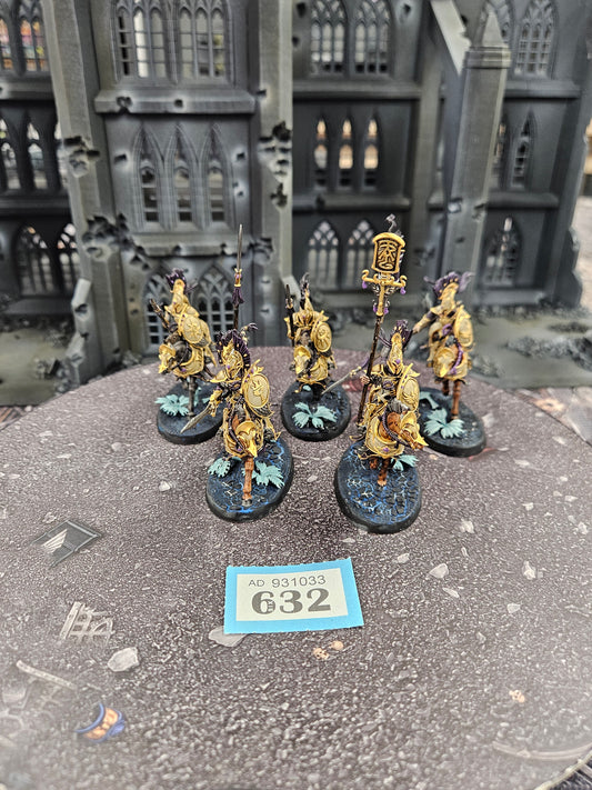 5x Vanari Dawnriders #632 Lumineth Realm Lords AOS Warhammer 40k