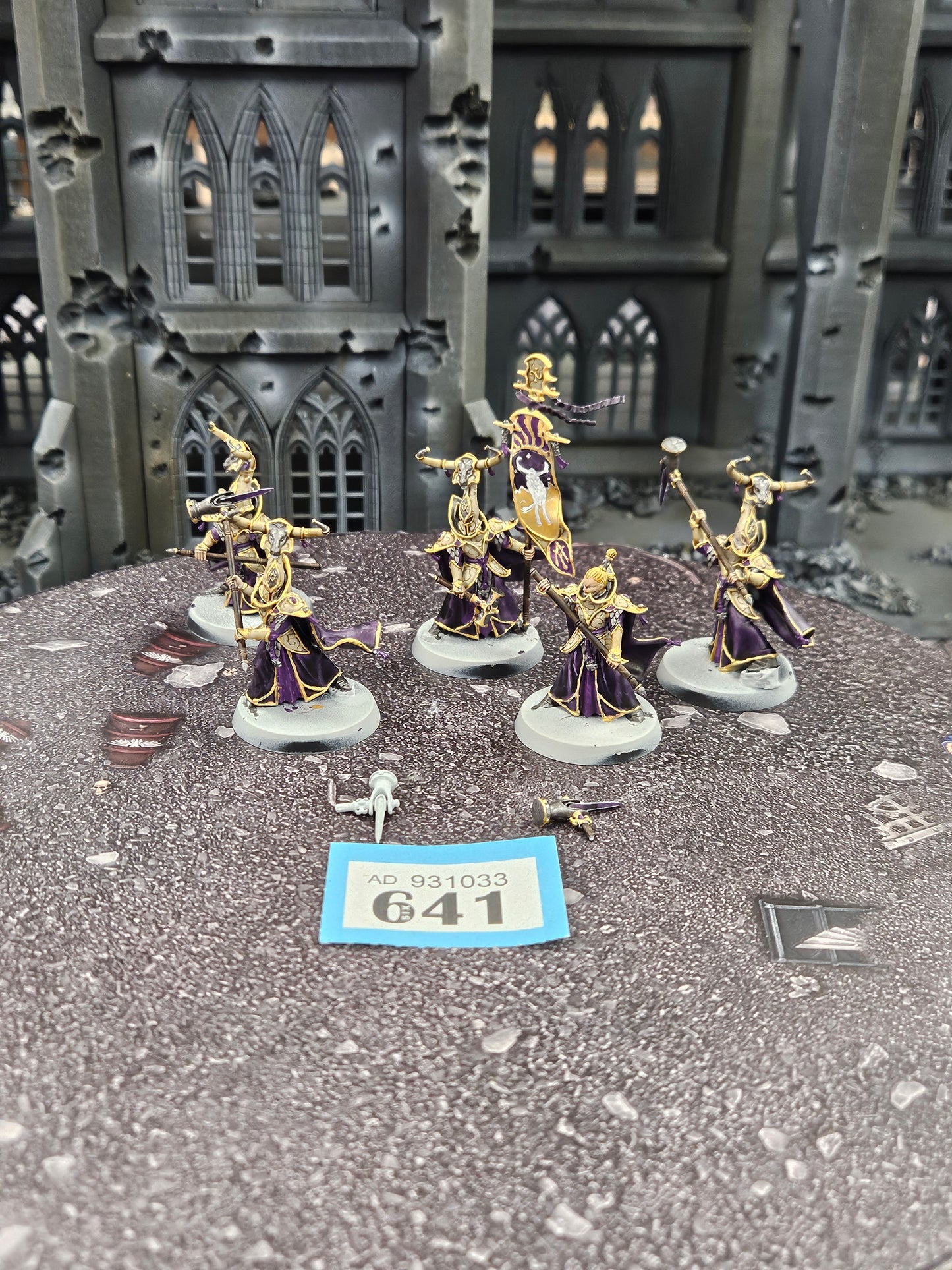 5x Alarith Stoneguard #641 Lumineth Realm Lords AOS Warhammer 40k