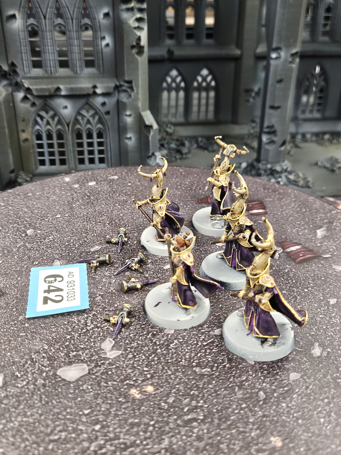 5x Alarith Stoneguard #642 Lumineth Realm Lords AOS Warhammer 40k