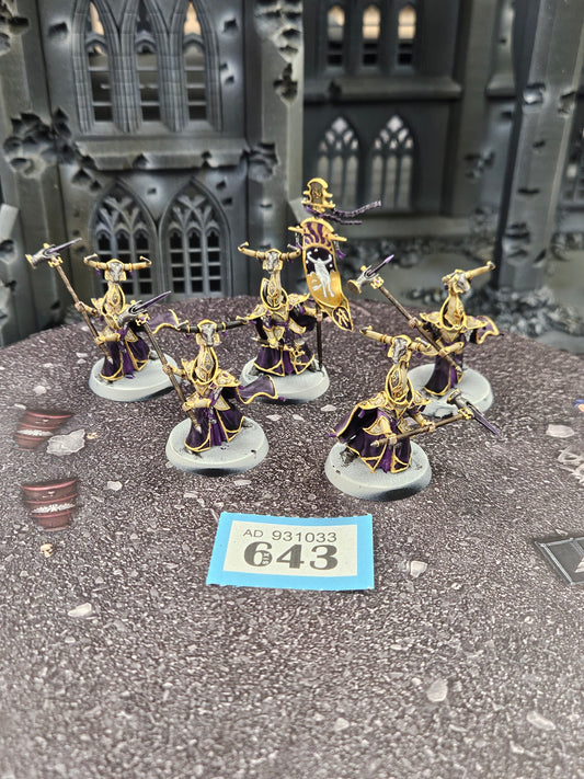 5x Alarith Stoneguard #643 Lumineth Realm Lords AOS Warhammer 40k