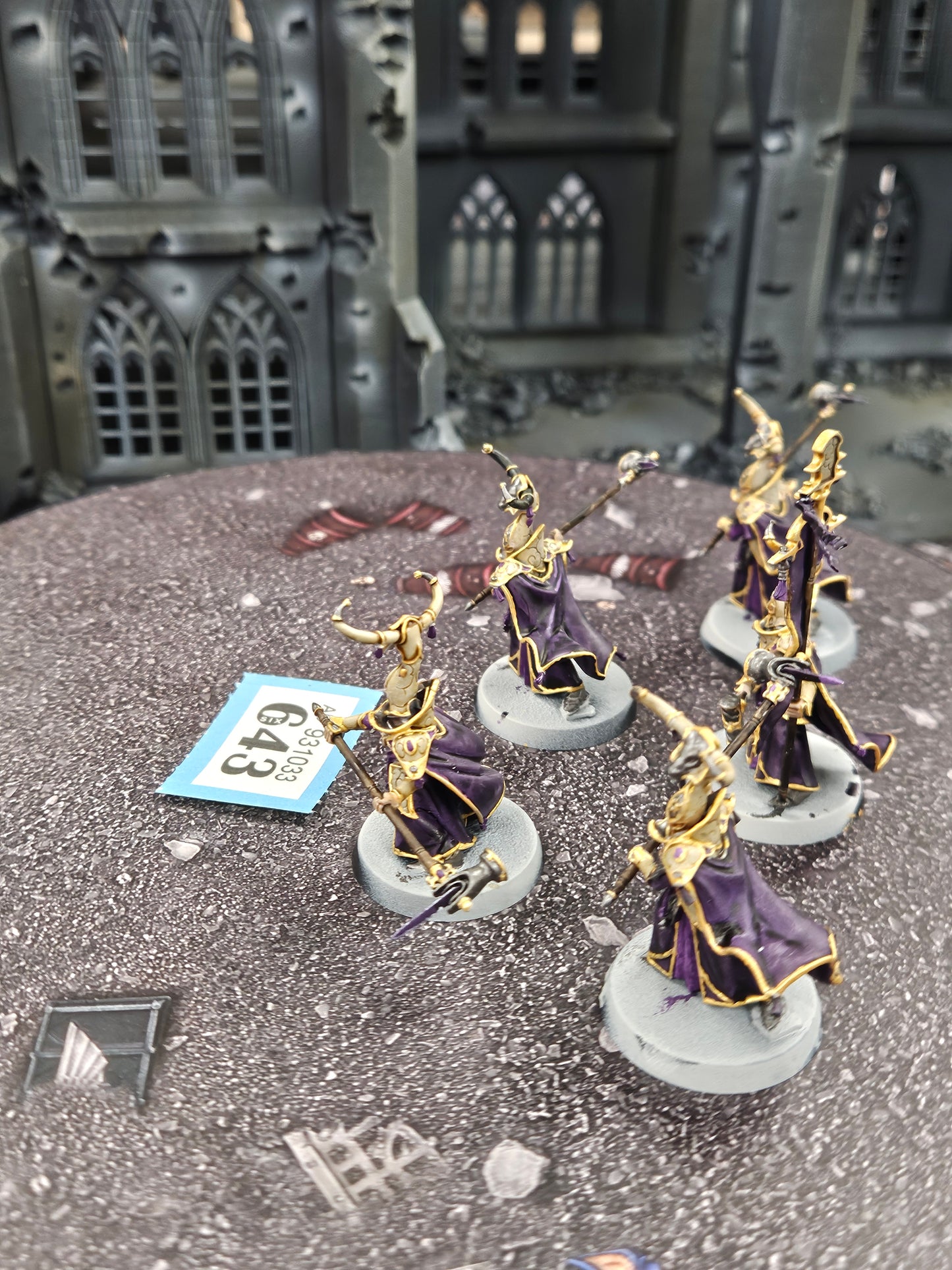 5x Alarith Stoneguard #643 Lumineth Realm Lords AOS Warhammer 40k