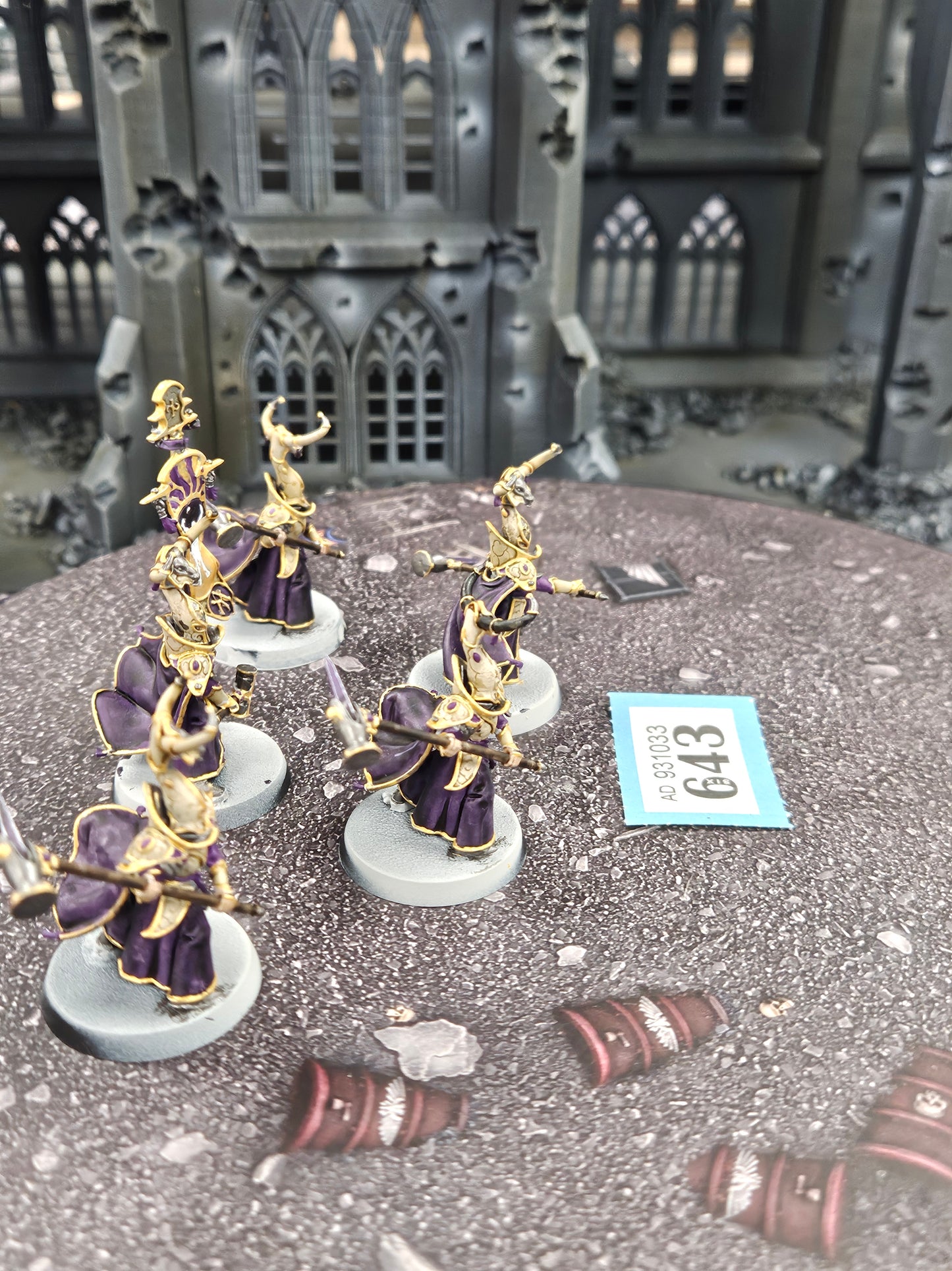 5x Alarith Stoneguard #643 Lumineth Realm Lords AOS Warhammer 40k