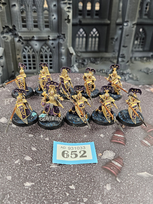 10x Vanari Auralan Wardens #652 Lumineth Realm Lords AOS Warhammer 40k