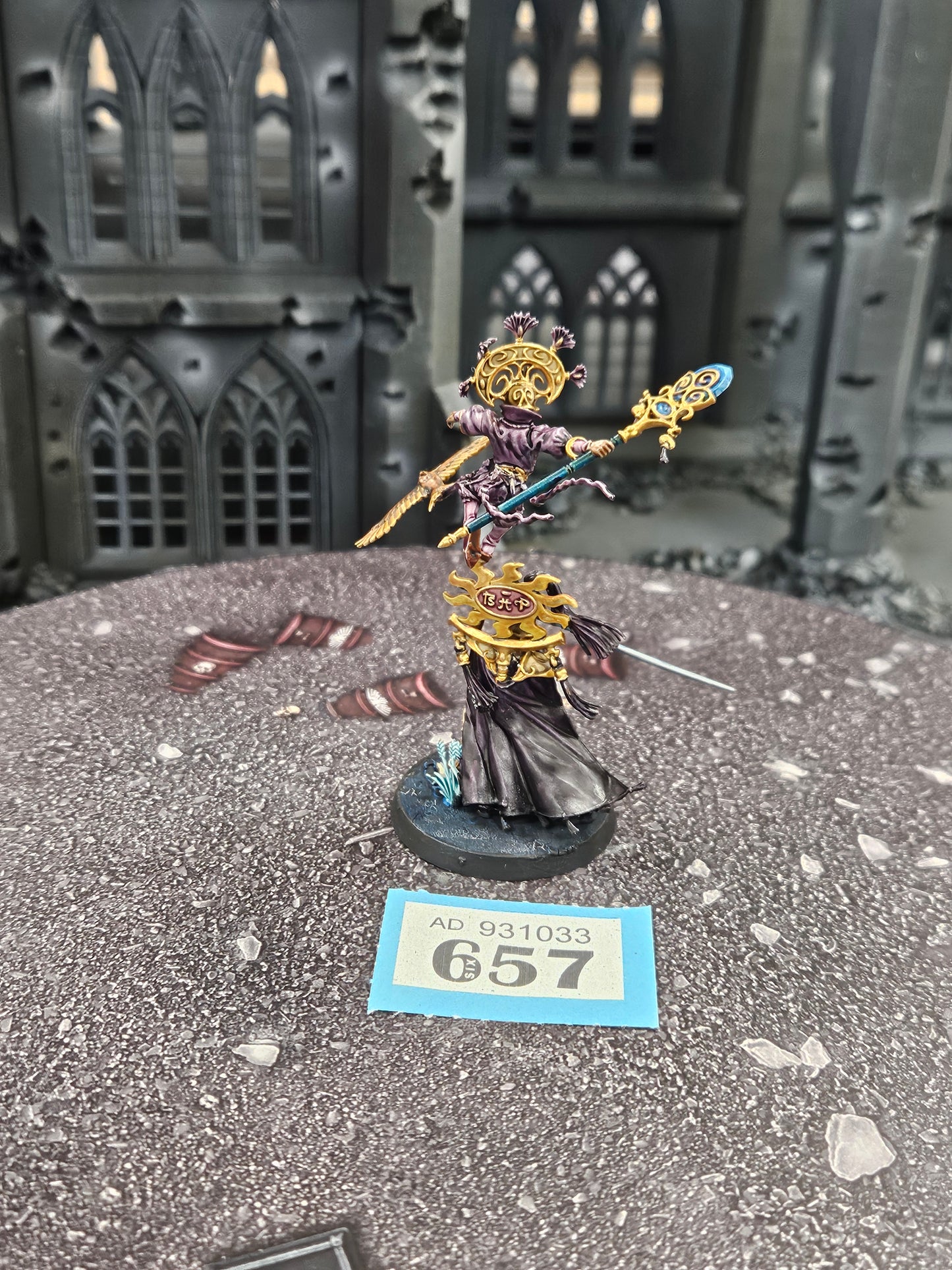 Ellania and Ellathor, Eclipsian Warsages #657 Lumineth Realm Lords AOS Warhammer 40k