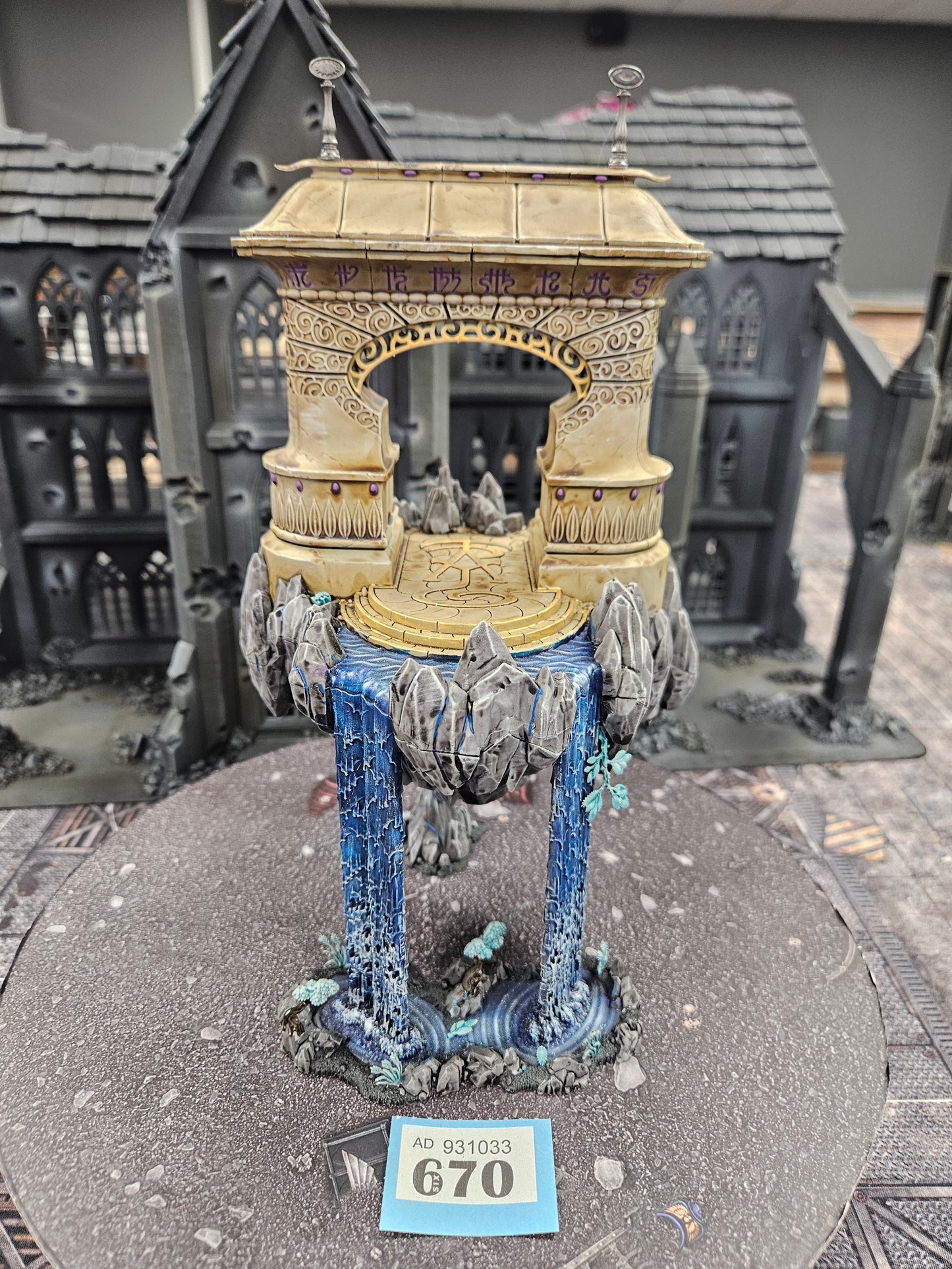 Shrine Luminor #670 Well Painted Lumineth Realm Lords AOS Warhammer 40k