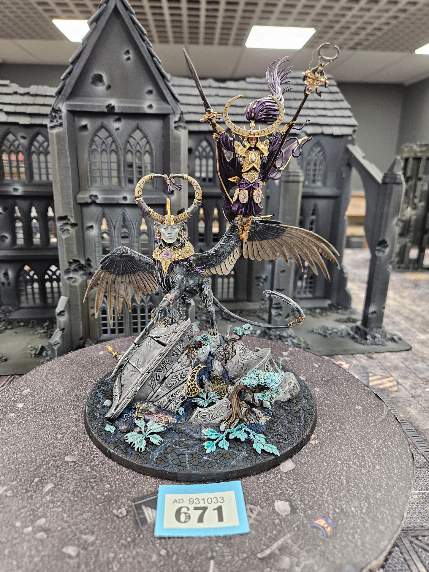 Archmage Teclis and Celennar, Spirit of Hysh #671 Lumineth Realm Lords AOS Warhammer 40k