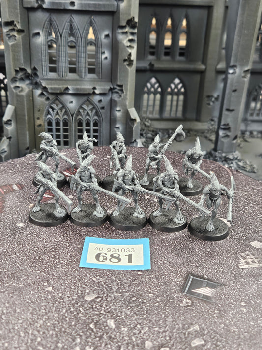 10x Kroot Carnivores #681 Tau T'au Empire Warhammer 40k