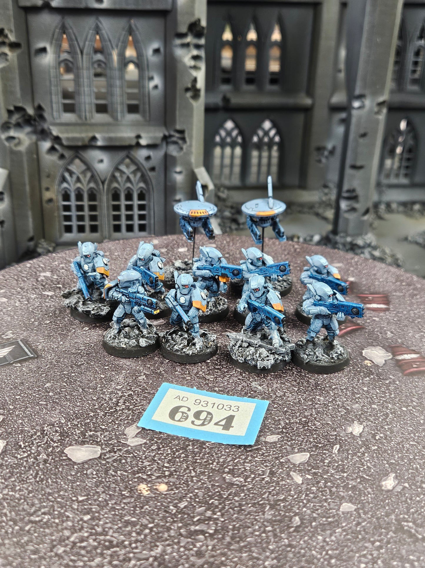 9x Fire Warriors Team + 2x Drones #694 Tau T'au Empire Warhammer 40k