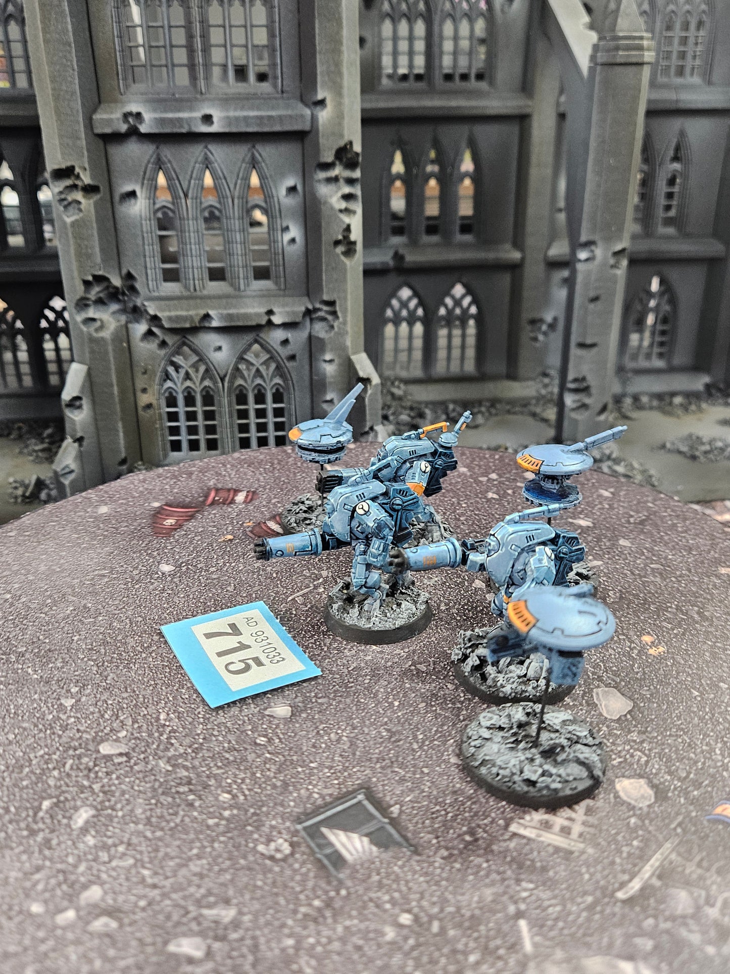3x Stealth Suits + 3x Drones #715 Tau T'au Empire Warhammer 40k