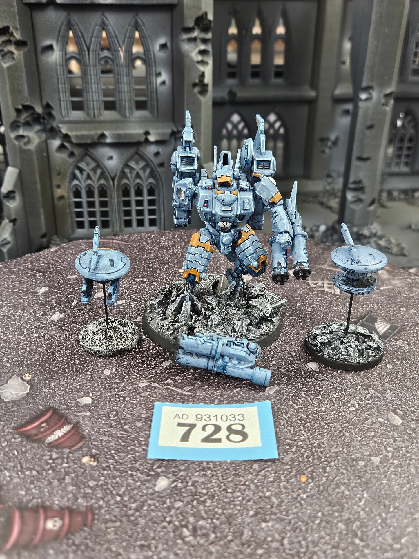 Commander + 2x Drones #728 Tau T'au Empire Warhammer 40k