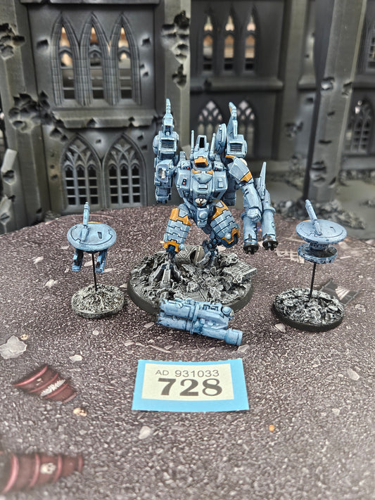 Commander + 2x Drones #728 Tau T'au Empire Warhammer 40k