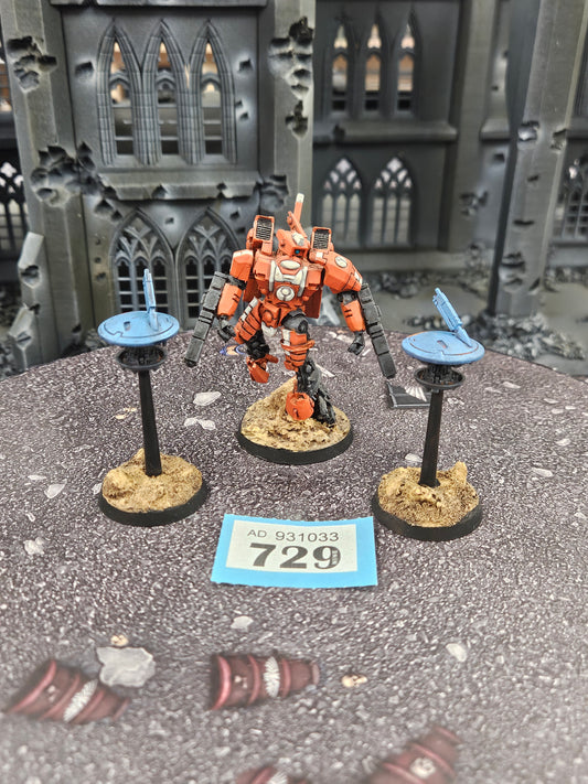 Commander + 2x Drones #729 Tau T'au Empire Warhammer 40k