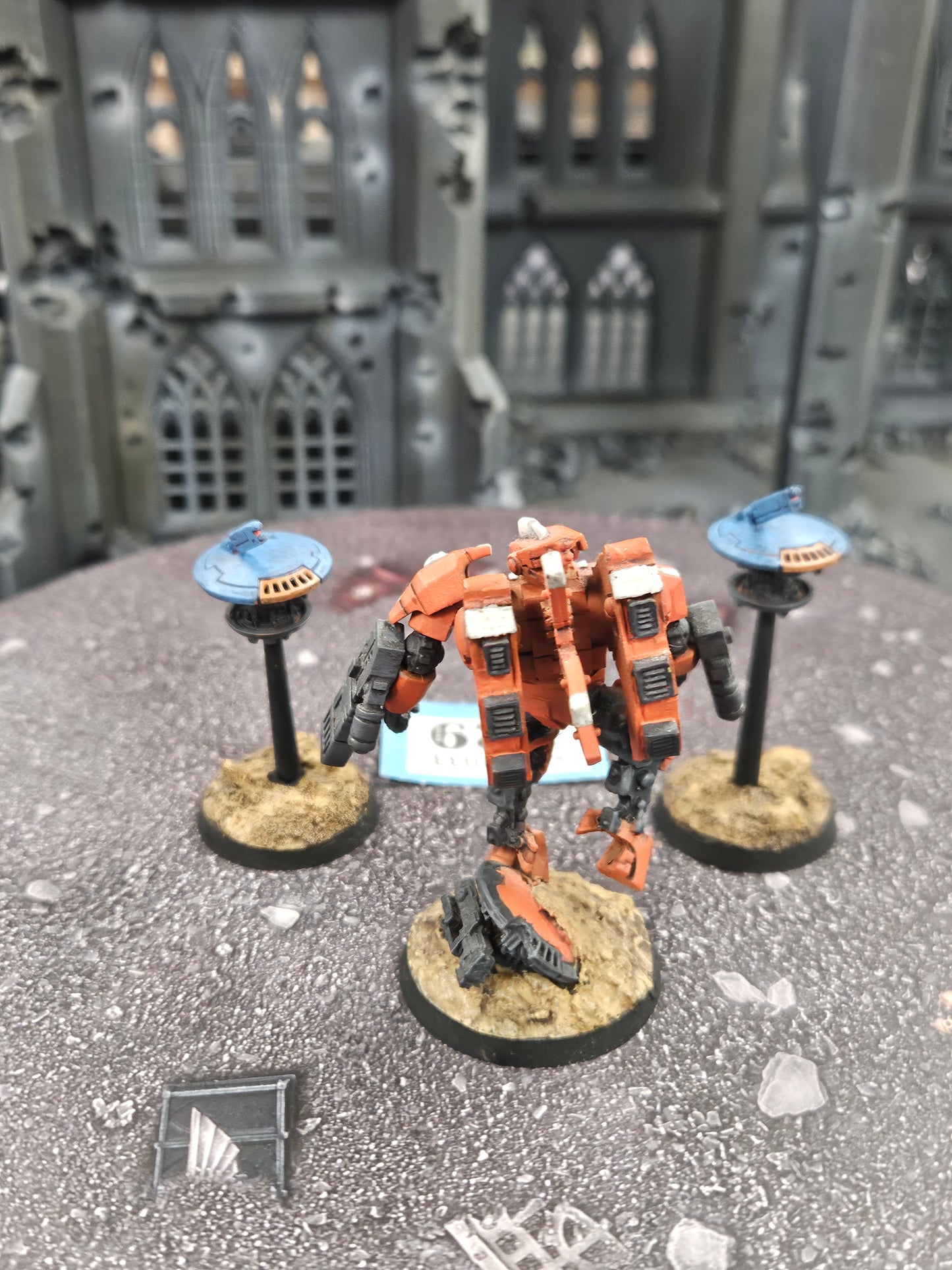 Commander + 2x Drones #729 Tau T'au Empire Warhammer 40k