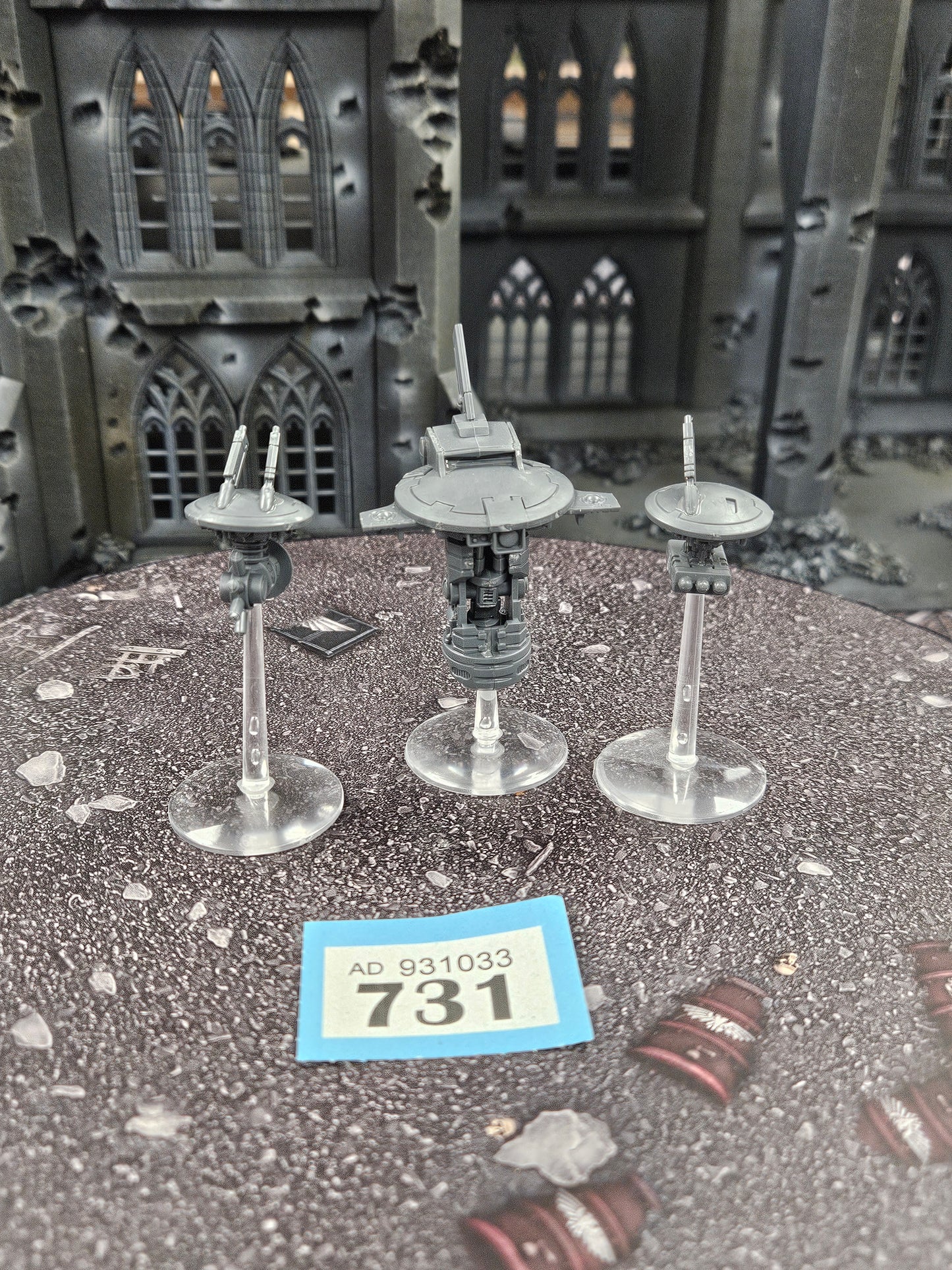 3x Drones #731 Tau T'au Empire Warhammer 40k
