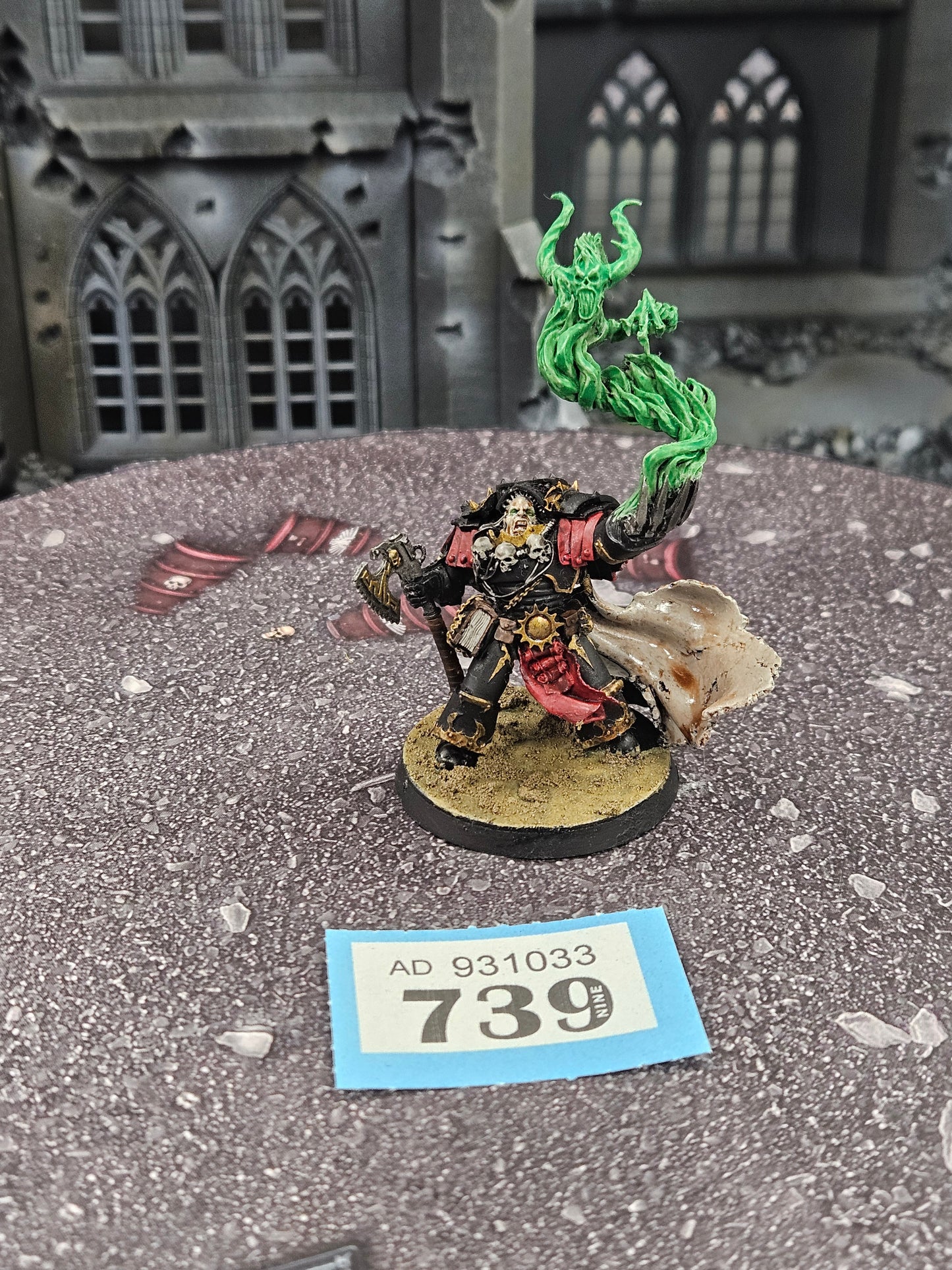 FORGEWORLD Sorcerer in Terminator Armour #739 Chaos Space Marines Warhammer 40k