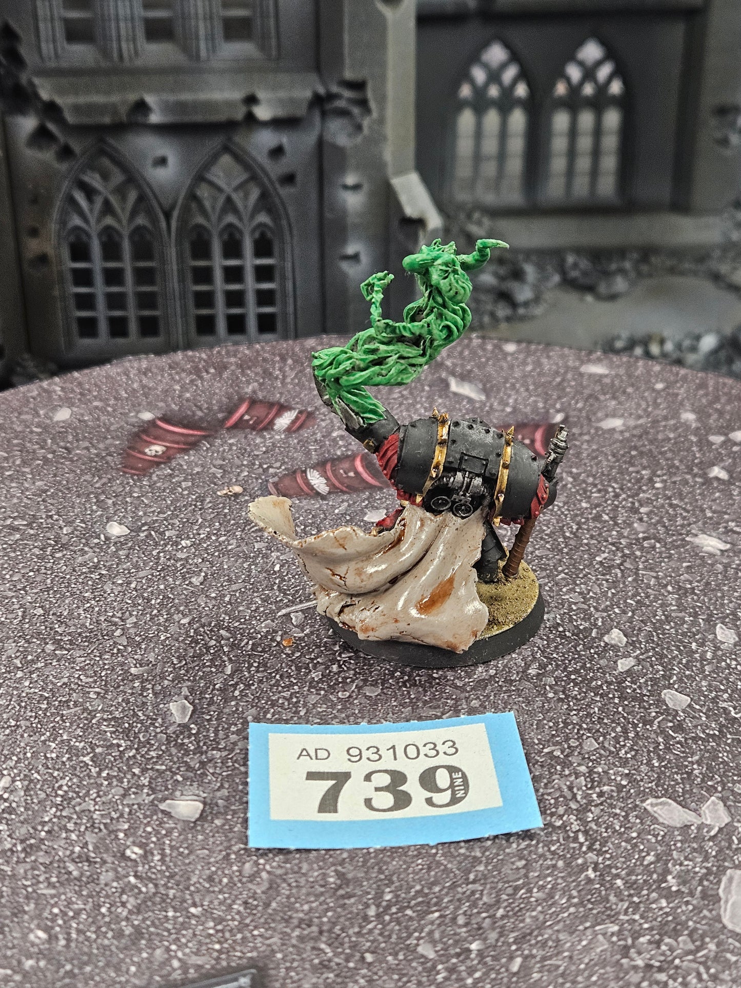 FORGEWORLD Sorcerer in Terminator Armour #739 Chaos Space Marines Warhammer 40k