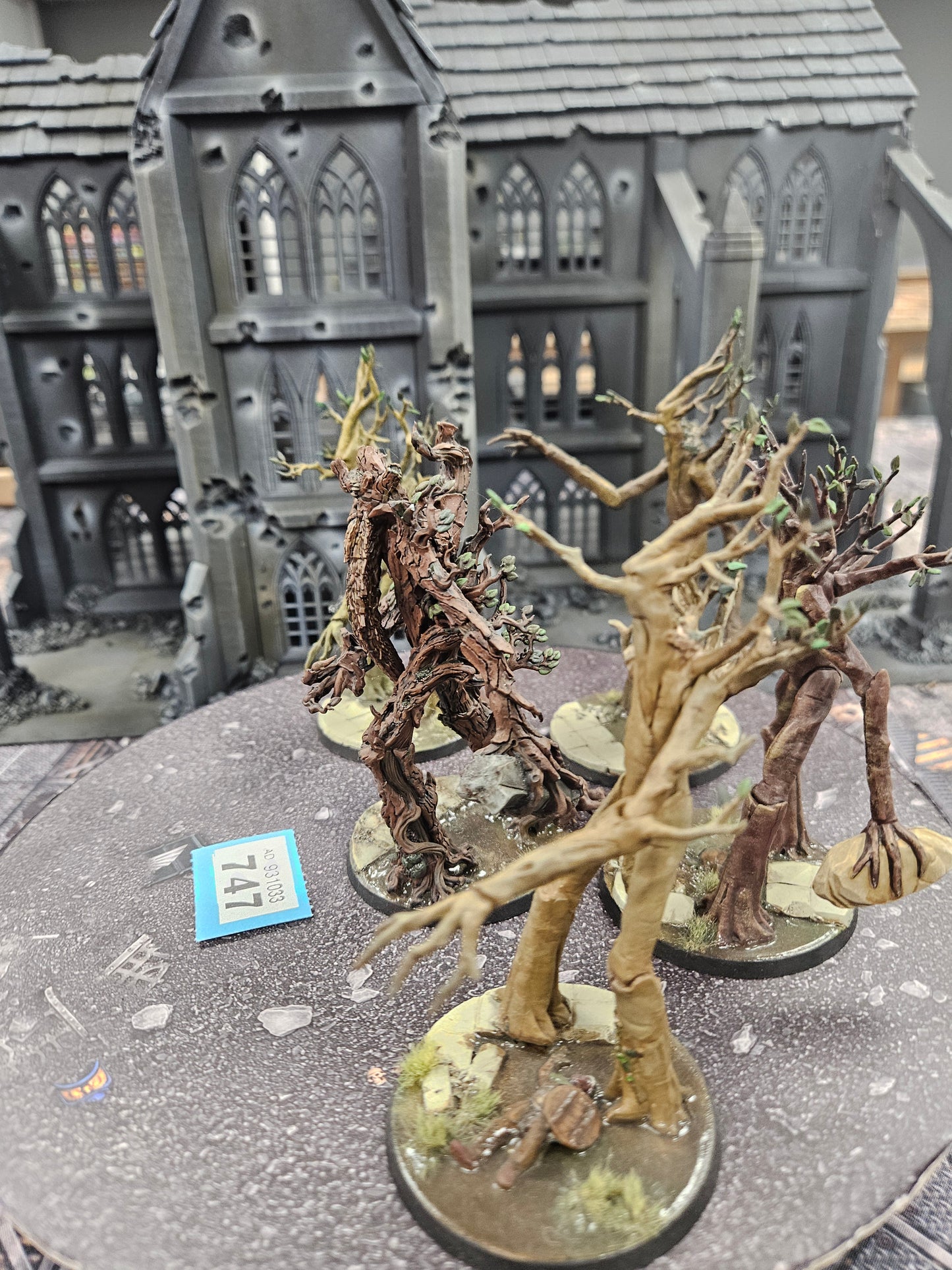4x Ents + Treebeard #747 Well Painted Good LOTR MESBG Warhammer 40k
