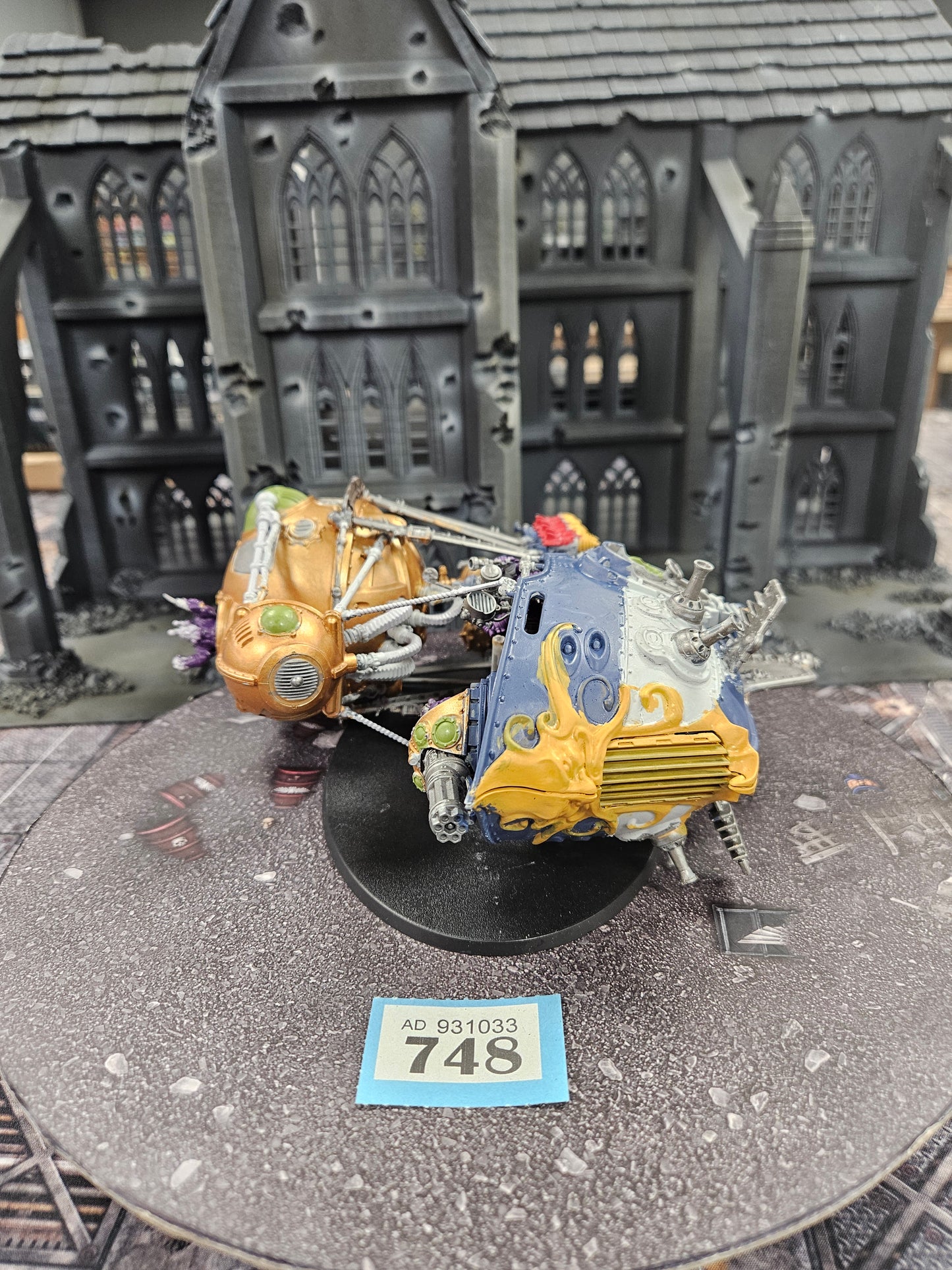 Arkanaut Frigate #748 Kharadron Overlords AOS Warhammer 40k