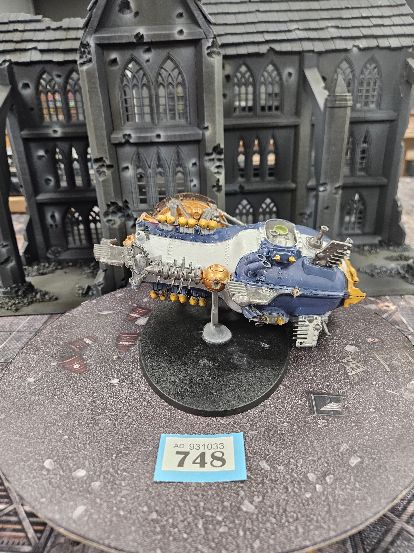 Arkanaut Frigate #748 Kharadron Overlords AOS Warhammer 40k