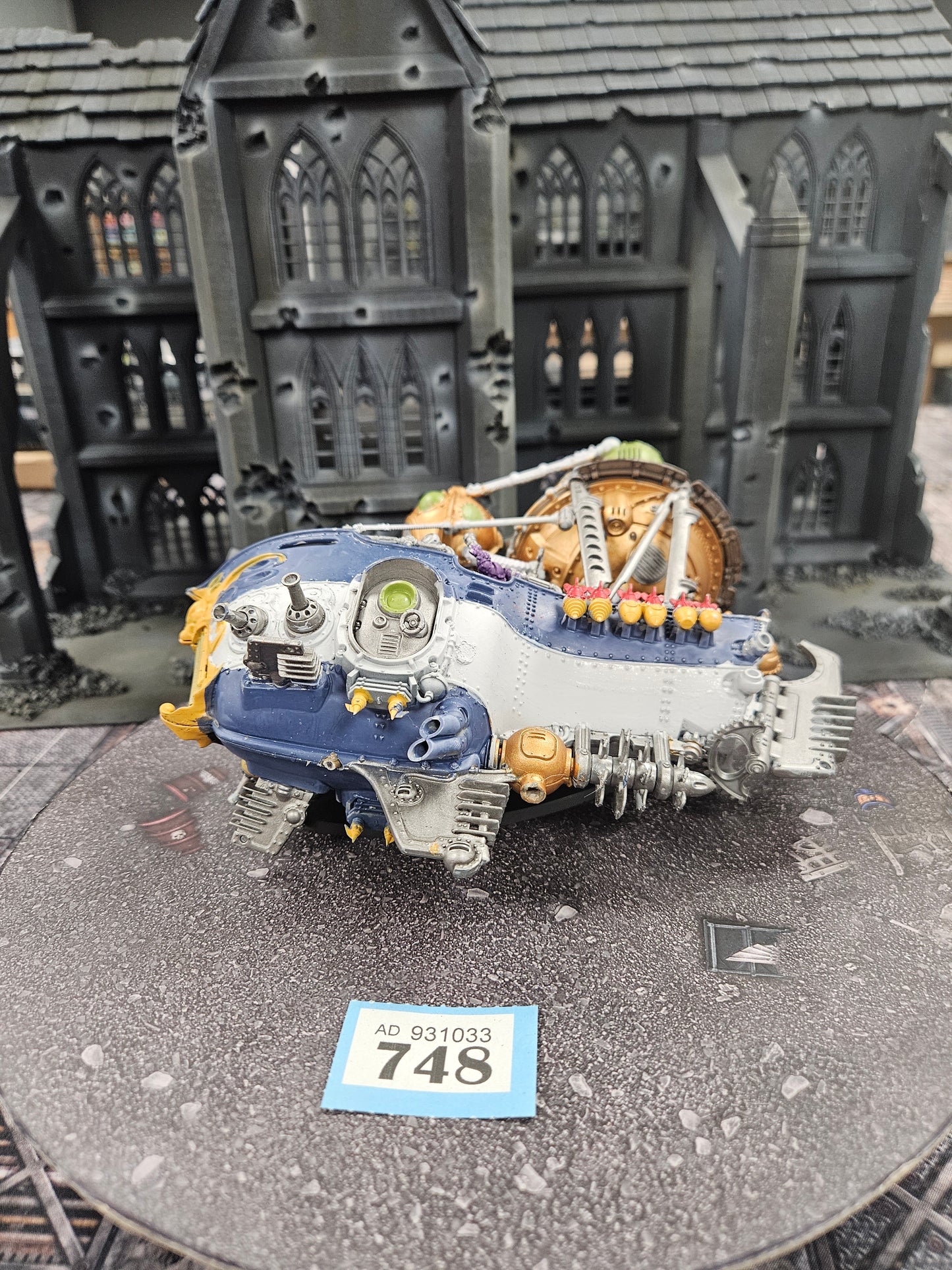 Arkanaut Frigate #748 Kharadron Overlords AOS Warhammer 40k