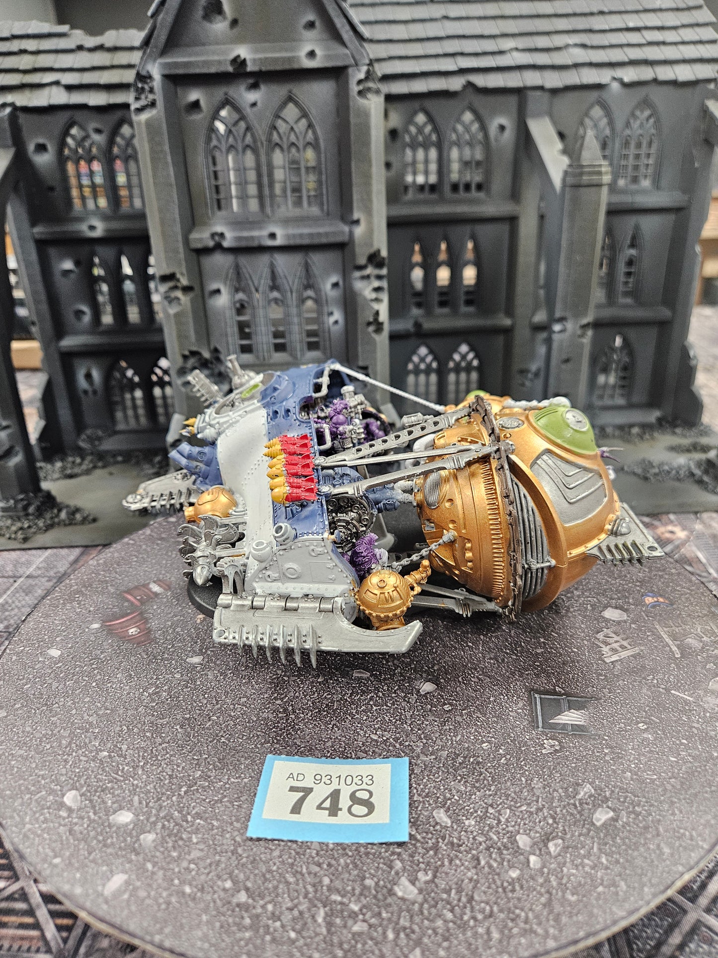 Arkanaut Frigate #748 Kharadron Overlords AOS Warhammer 40k