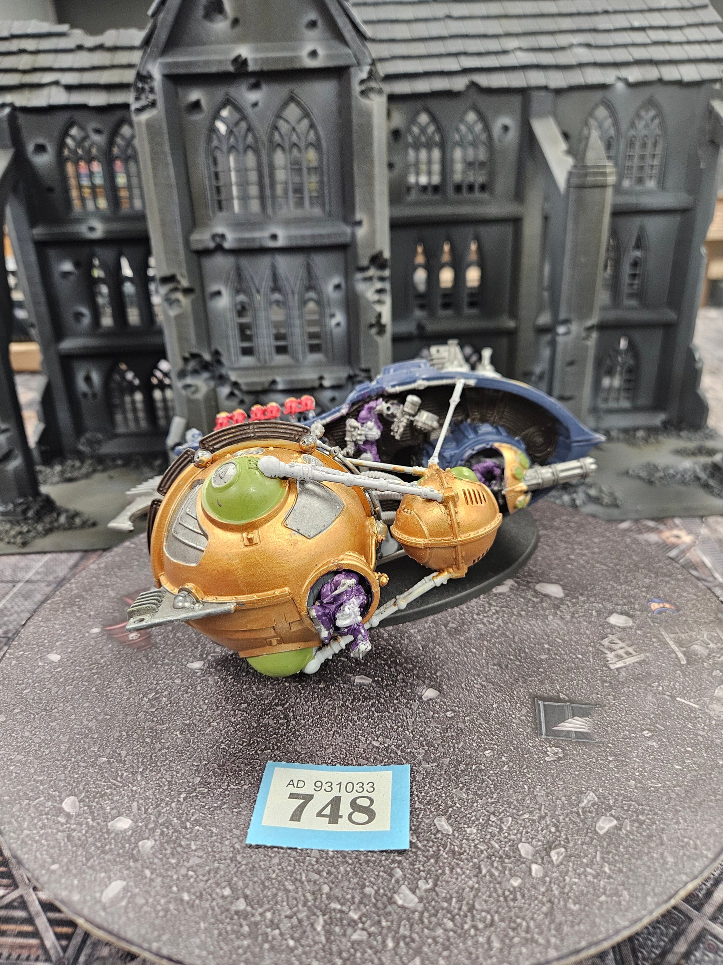 Arkanaut Frigate #748 Kharadron Overlords AOS Warhammer 40k