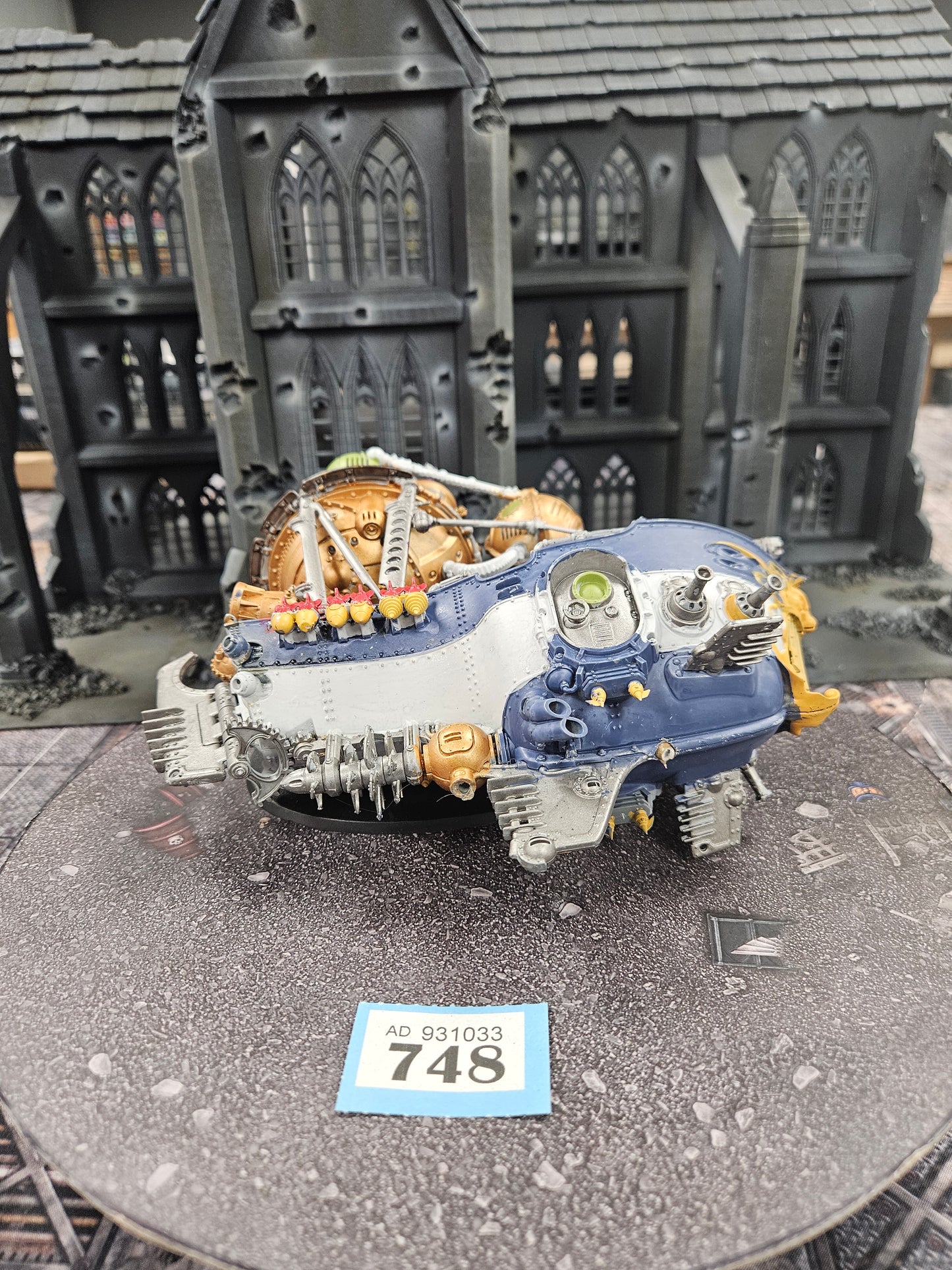 Arkanaut Frigate #748 Kharadron Overlords AOS Warhammer 40k