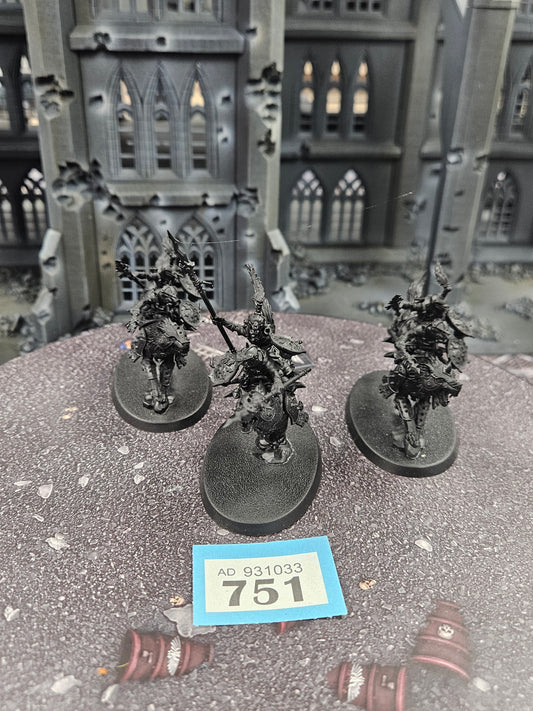 3x Snarlpack Cavalry #751 Gloomspite Gitz AoS Warhammer 40k