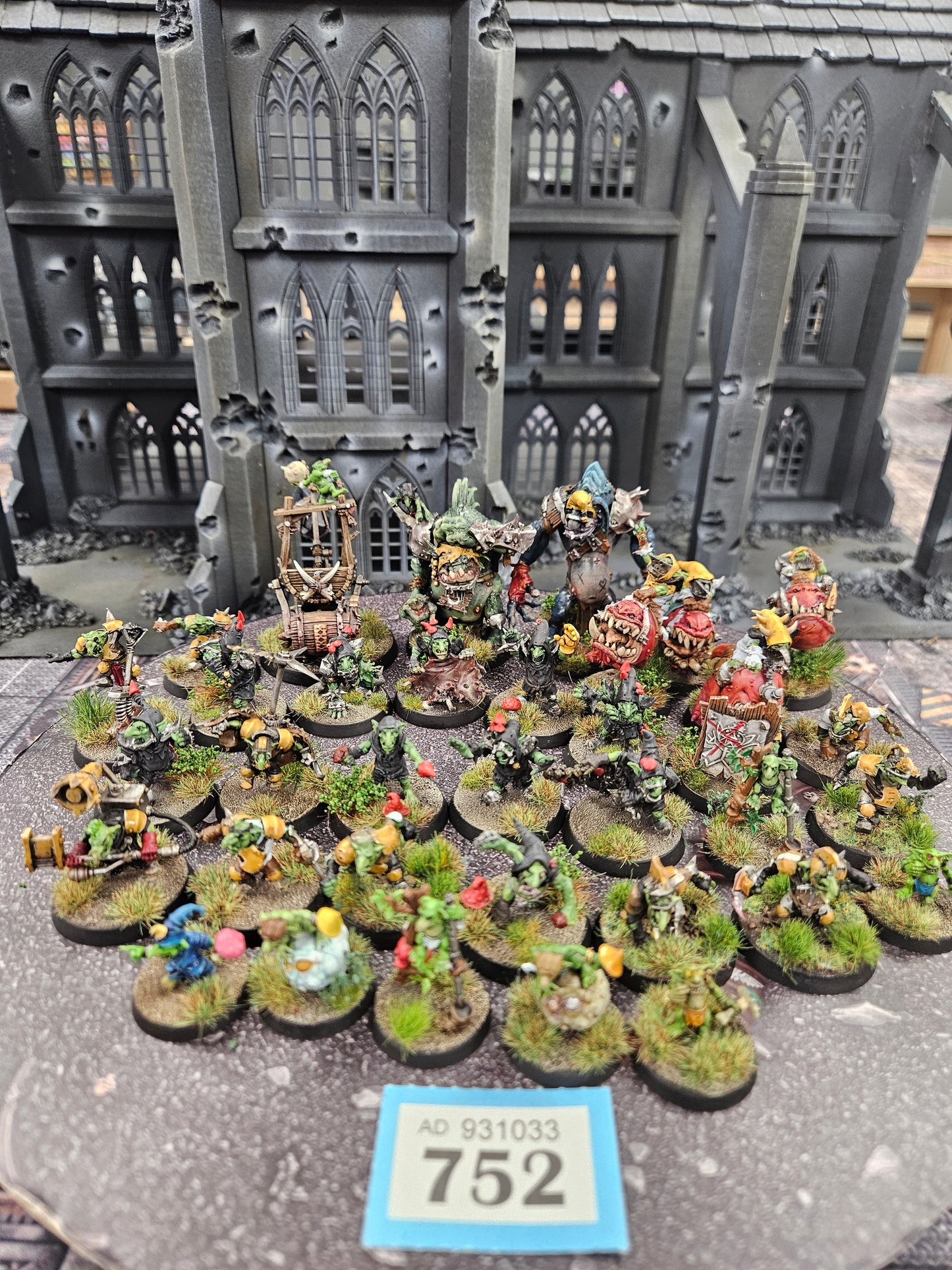 Gloomspite Gitz Large Blood Bowl Team #752 VERY Well Painted Blood Bowl Warhammer 40k