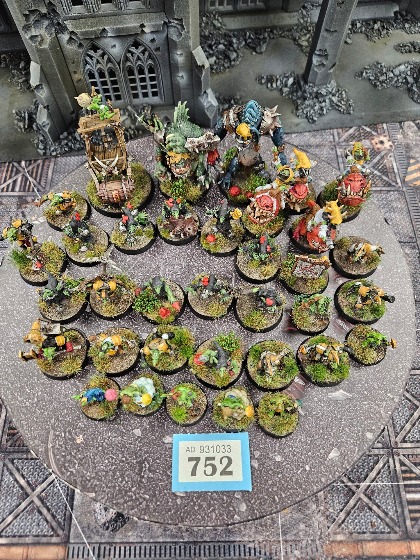 Gloomspite Gitz Large Blood Bowl Team #752 VERY Well Painted Blood Bowl Warhammer 40k